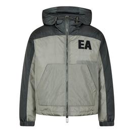 Emporio Armani Embroidered Logo Jacket