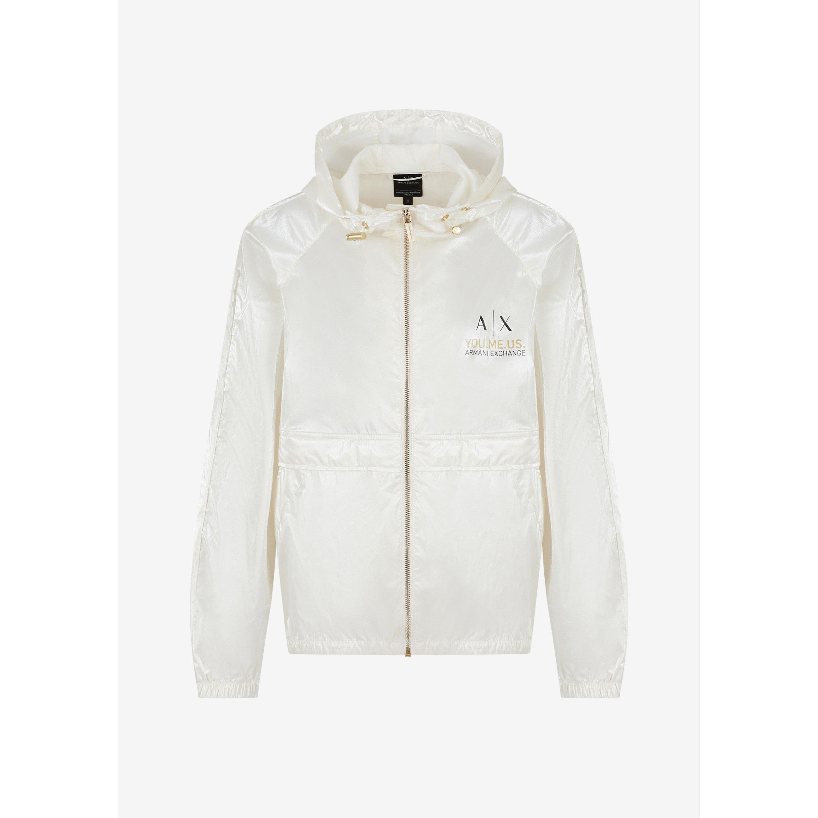 Iso - Armani Exchange - Women's  Lightweight Weather-Resistant Windbreaker - 5
