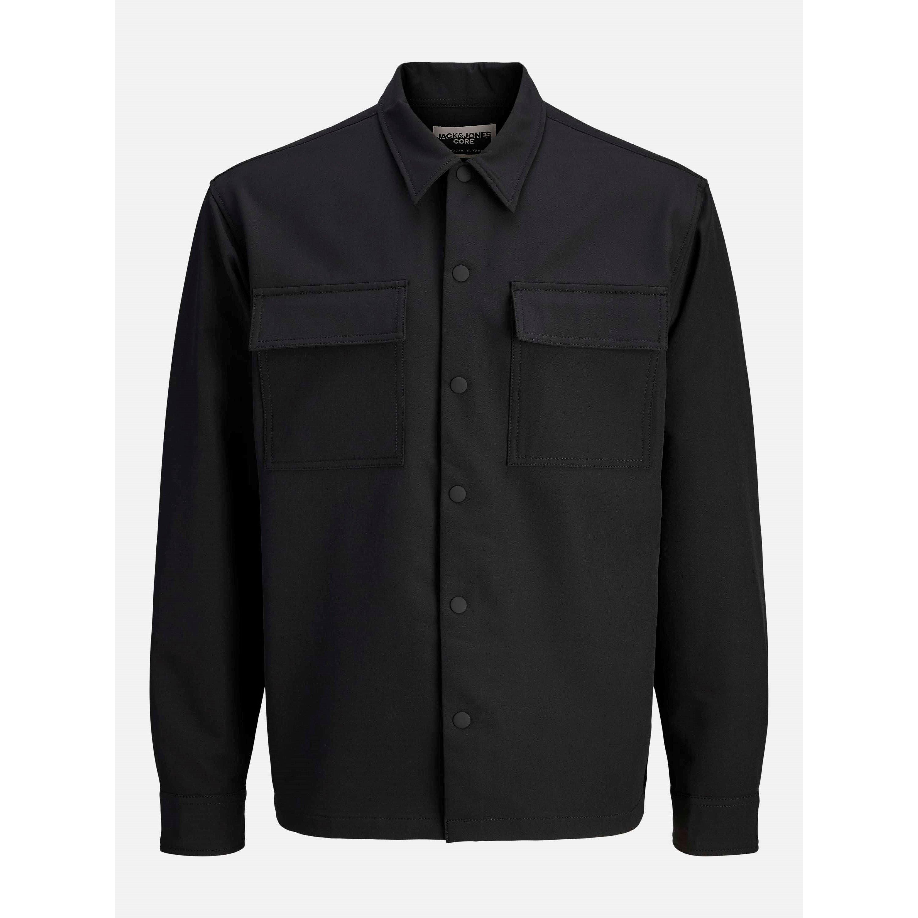 Jack And Jones Men's Commute Overshirt - Black - S