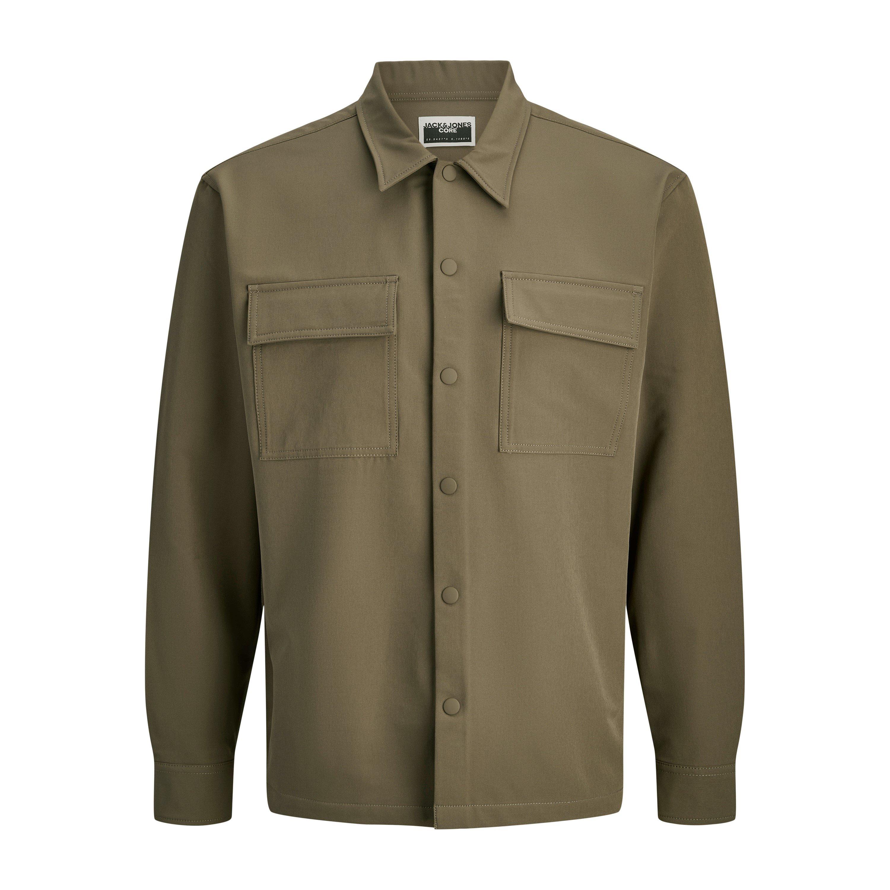 Jack And Jones Men's Commute Overshirt - Crocodile - L