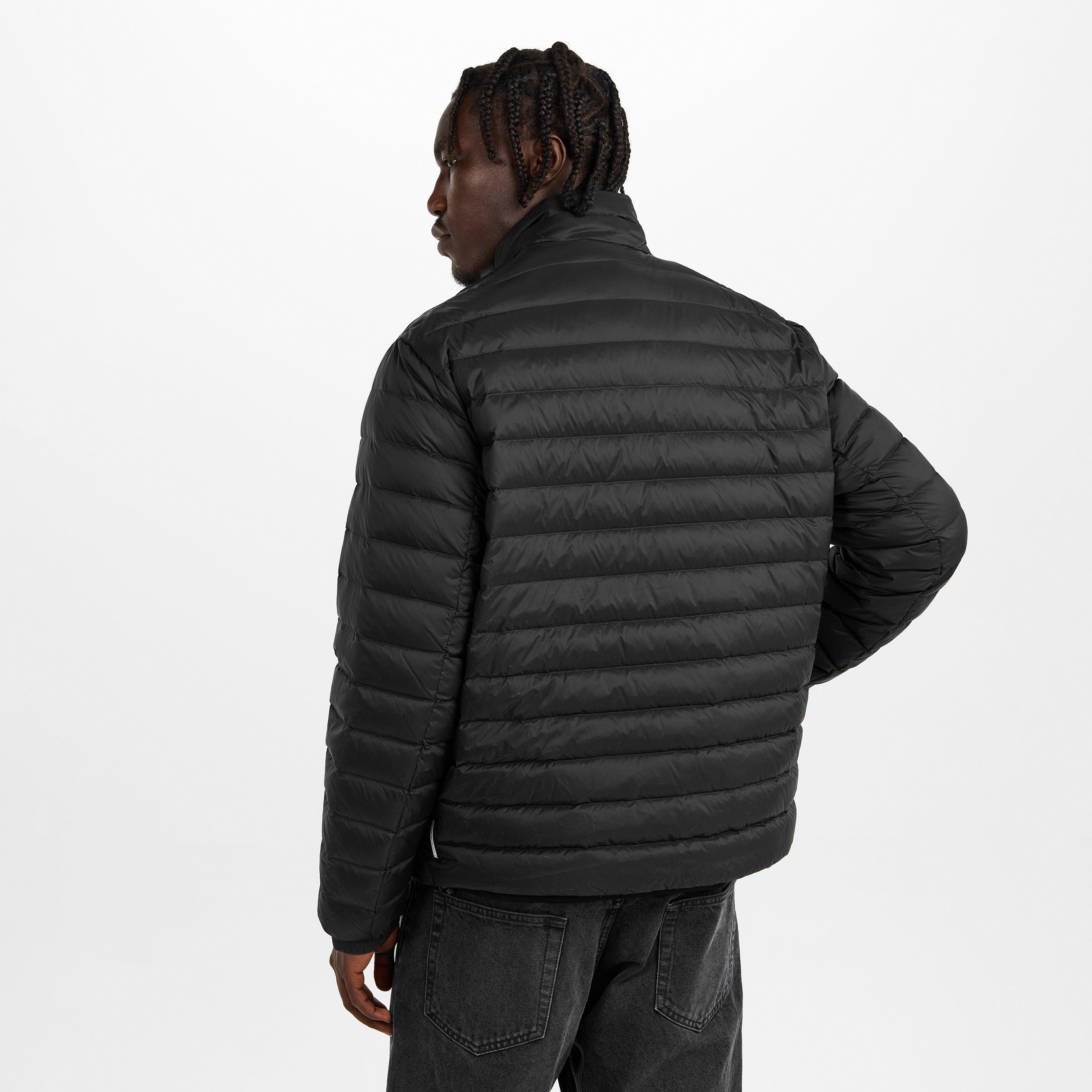 Black UC001 - Schwarz UC001 - Armani Exchange - Men's Down Short Puffer Jacket - 4