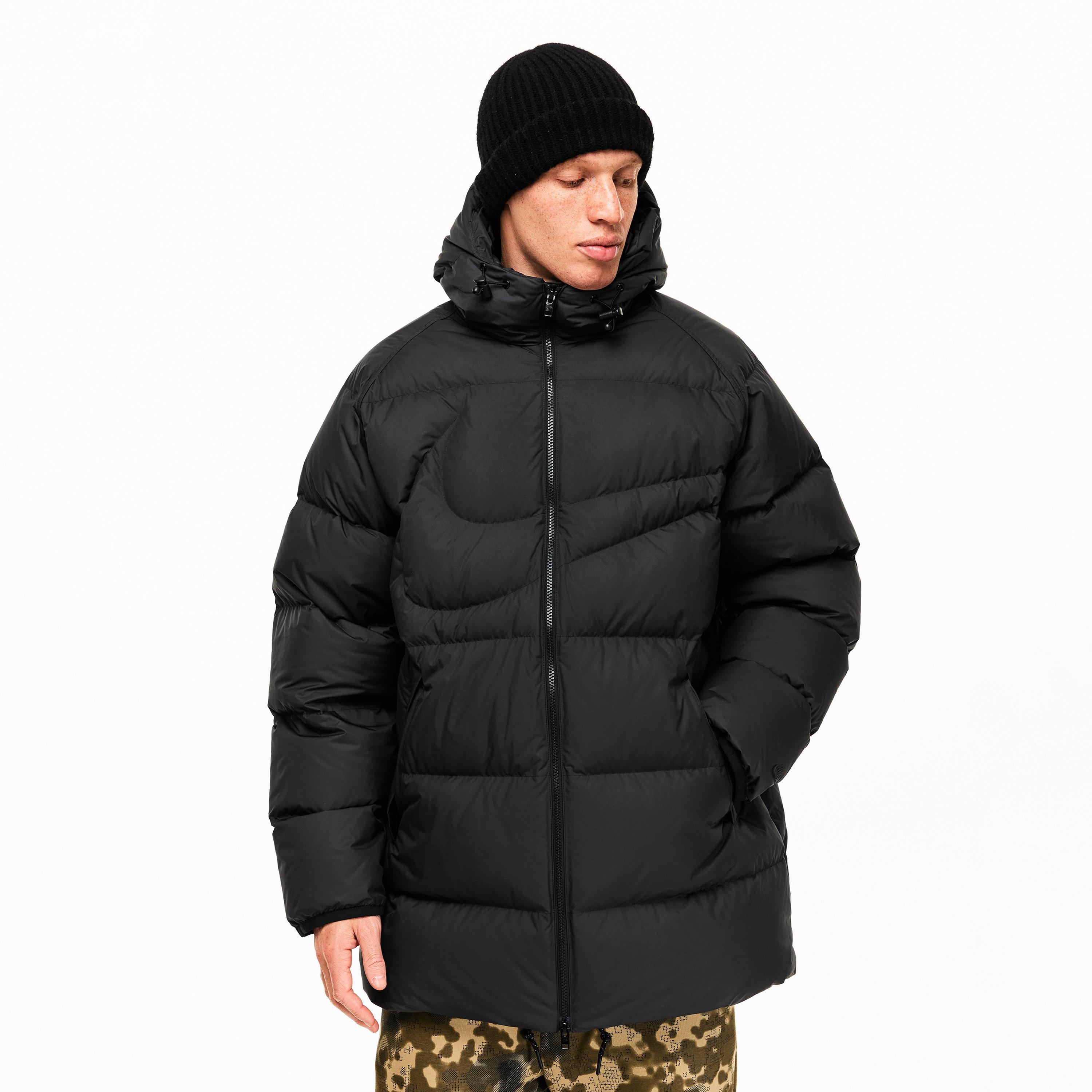 Black - Nike - Men's Parka - 3