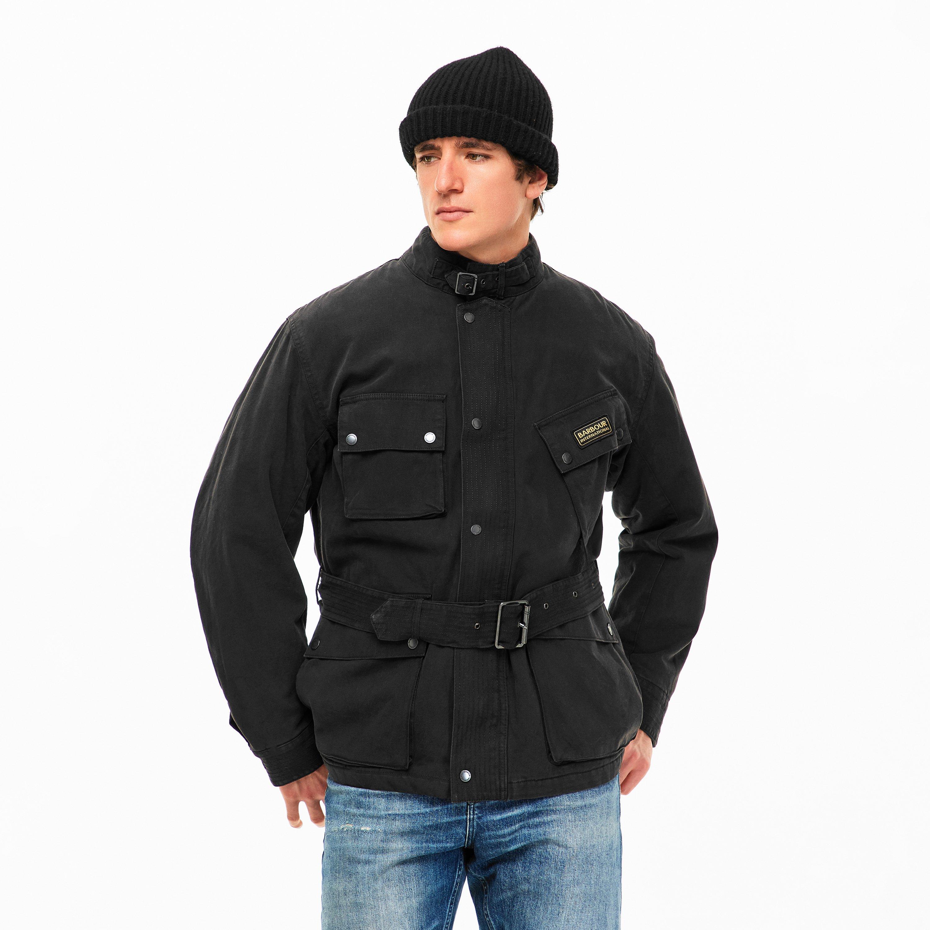 Black - Barbour - B.Li B.Intl Washed Sn62 - 3