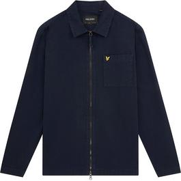 Lyle and Scott Washed Twill Overshirt