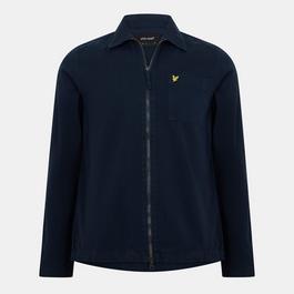 Lyle and Scott Washed Twill Overshirt