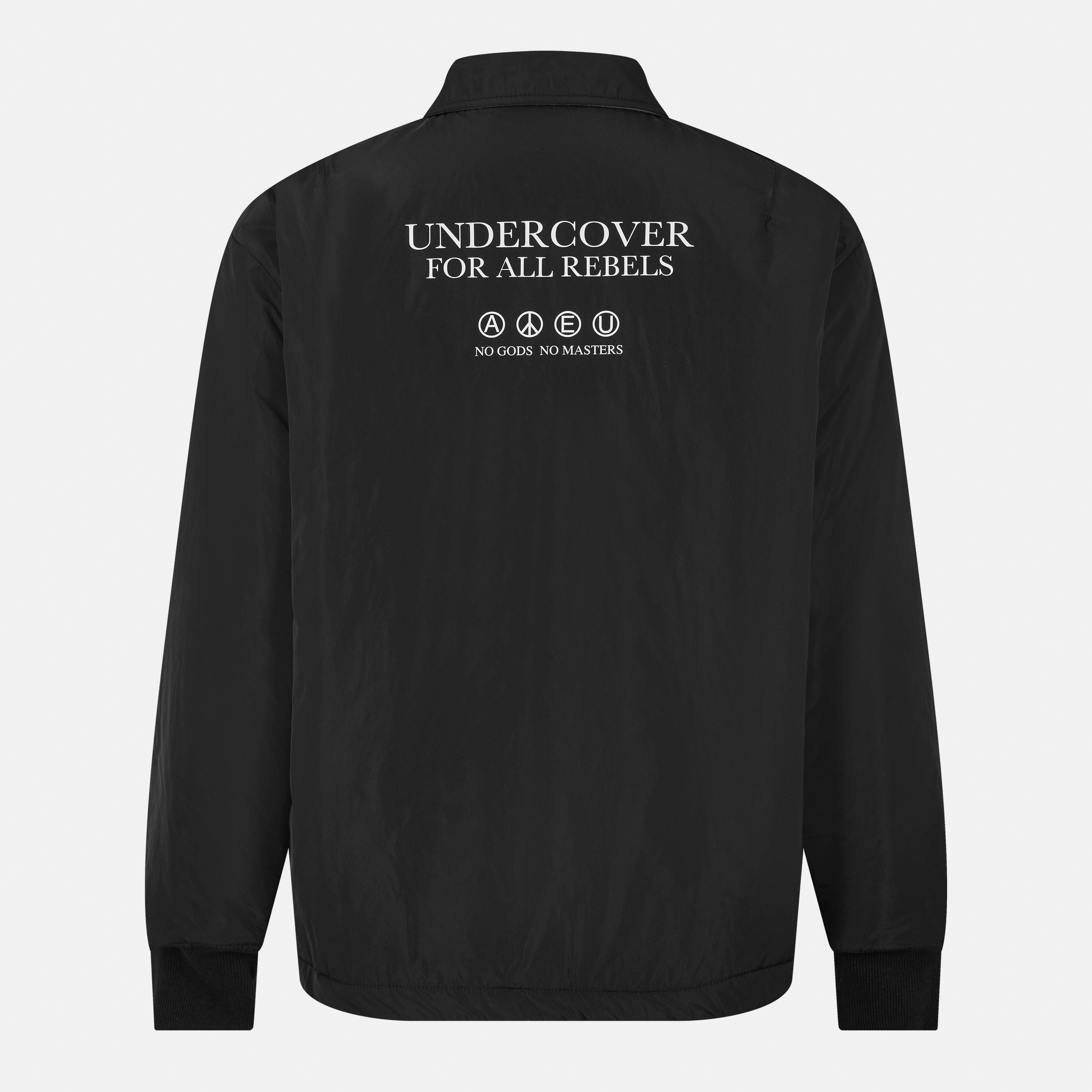 Undercover Men's Snap Button Ribbed Coach Jacket | Flannels
