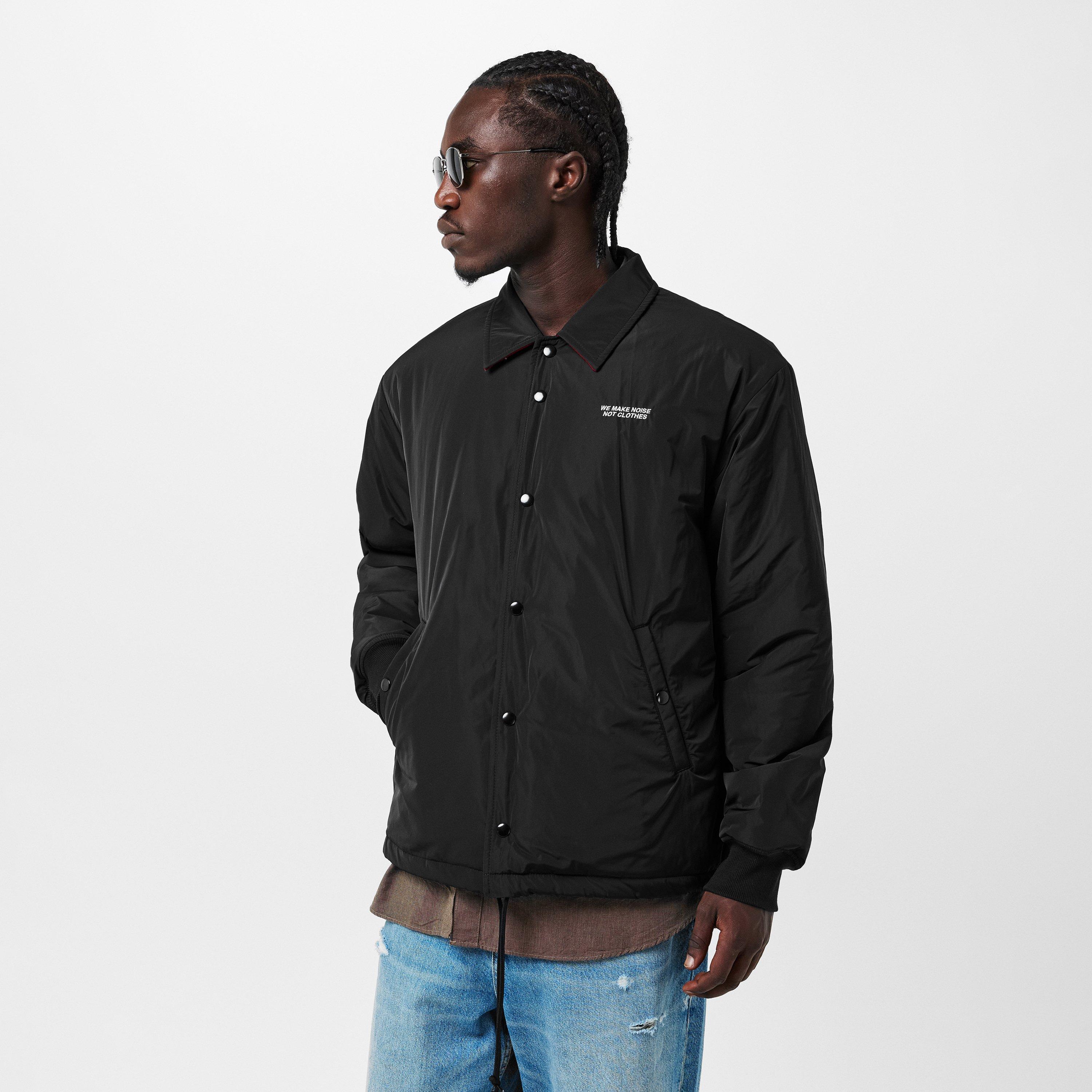 Undercover Men's Snap Button Ribbed Coach Jacket | Flannels
