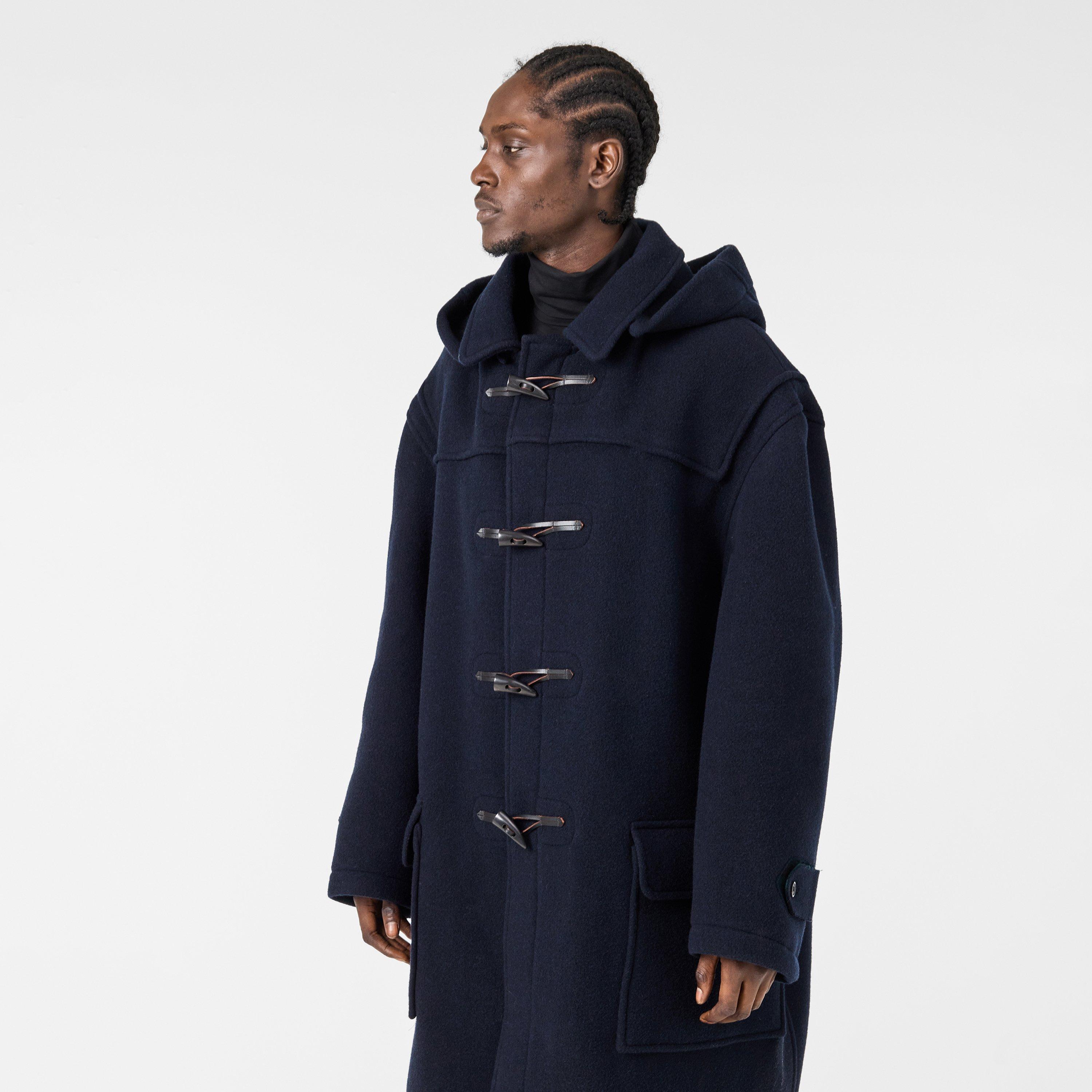 Blue - Maison Margiela - Men's Hooded Duffle Coat - 3