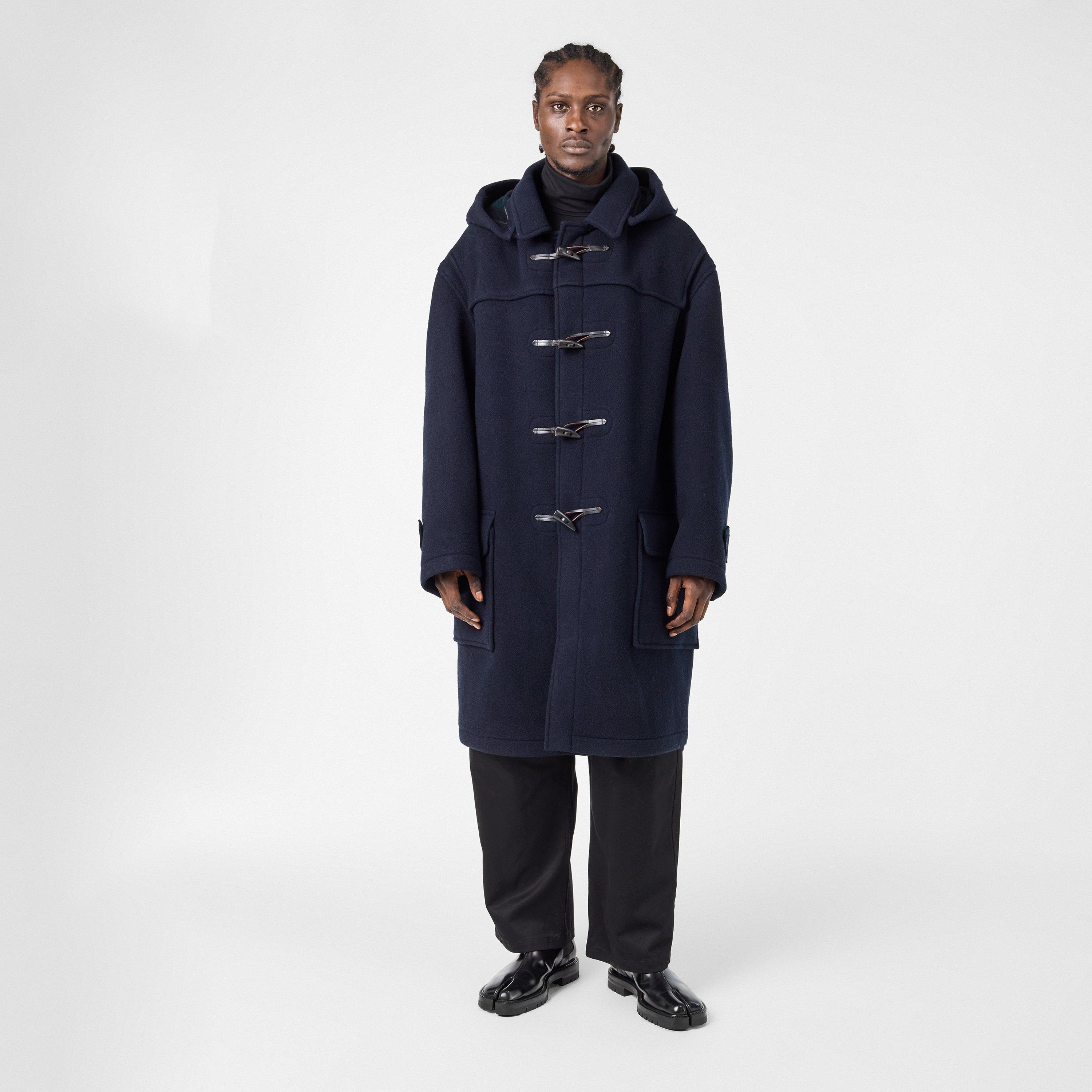 Blue - Maison Margiela - Men's Hooded Duffle Coat - 6