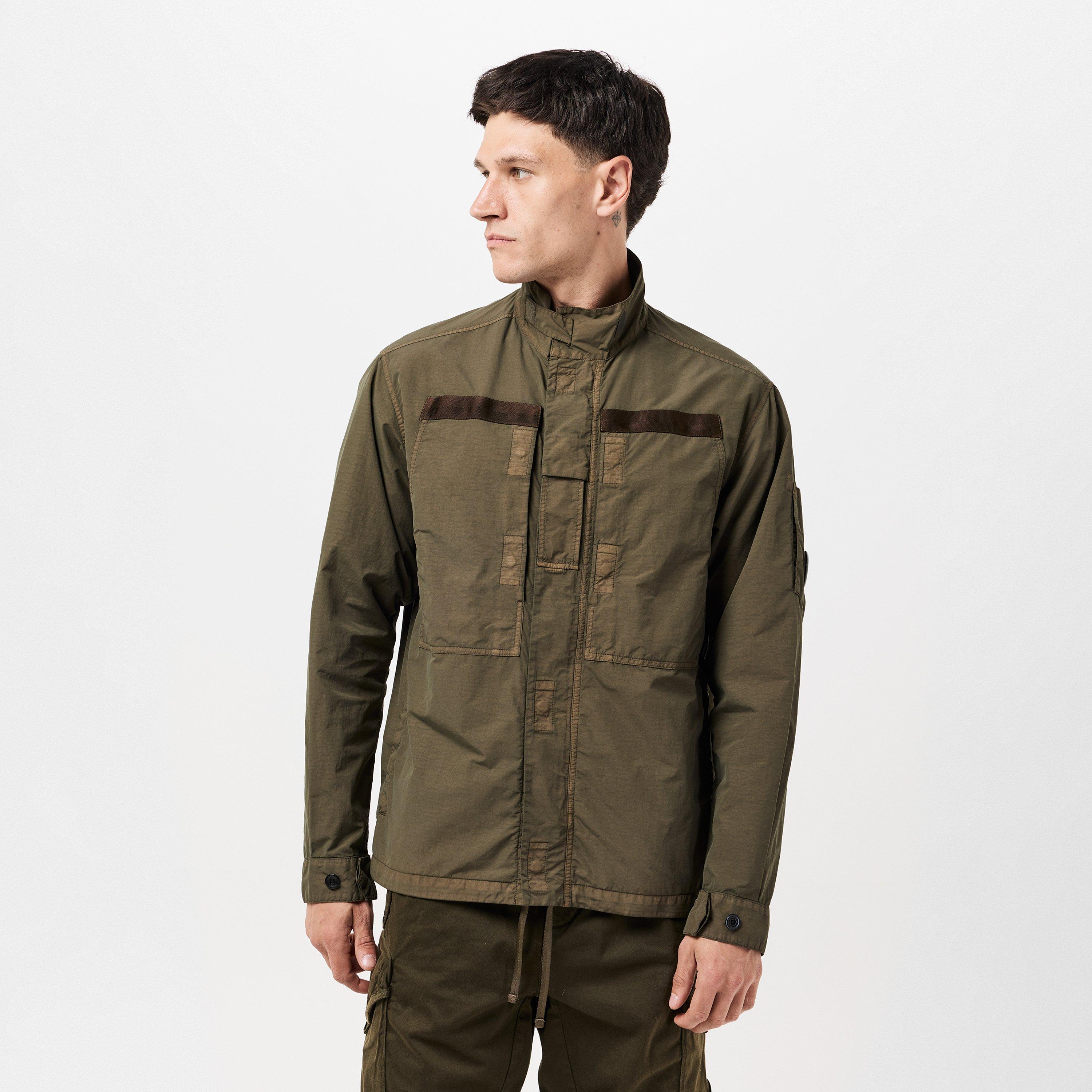 Ivy Green 683 - CP Company - Men's Flatt Overshirt - 3