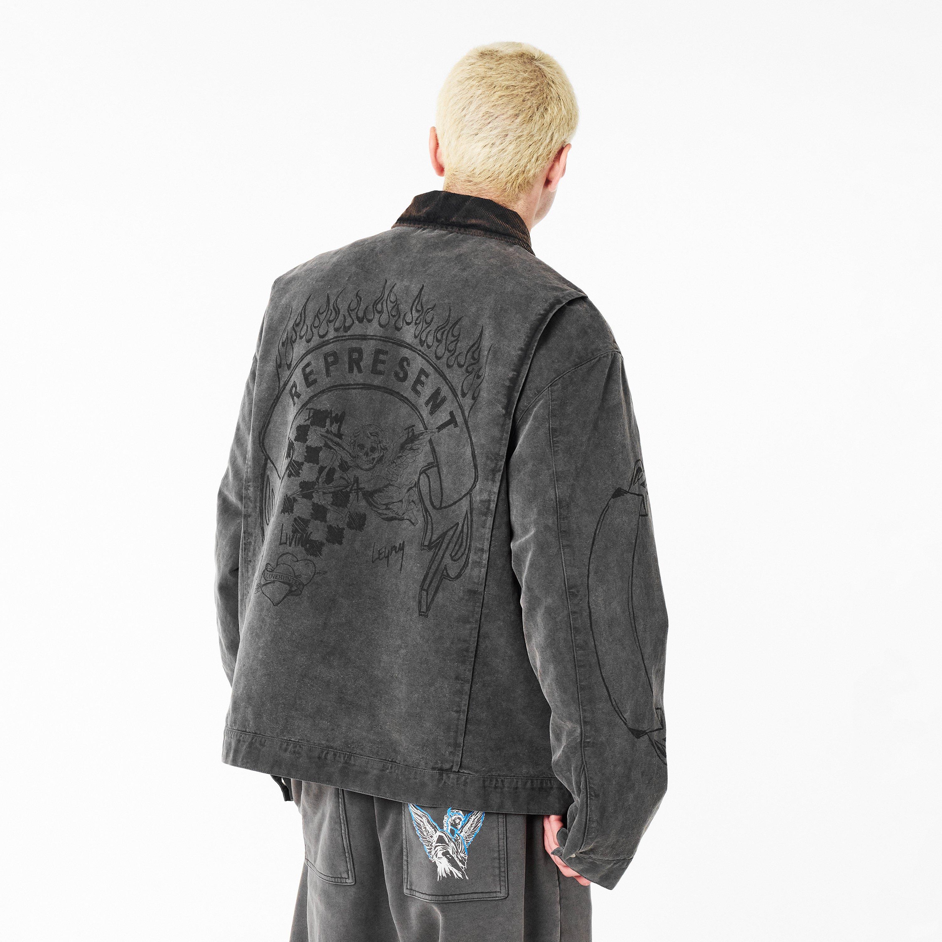 Vintage Black - Represent - Rep Legacy Jacket Sn54 - 4