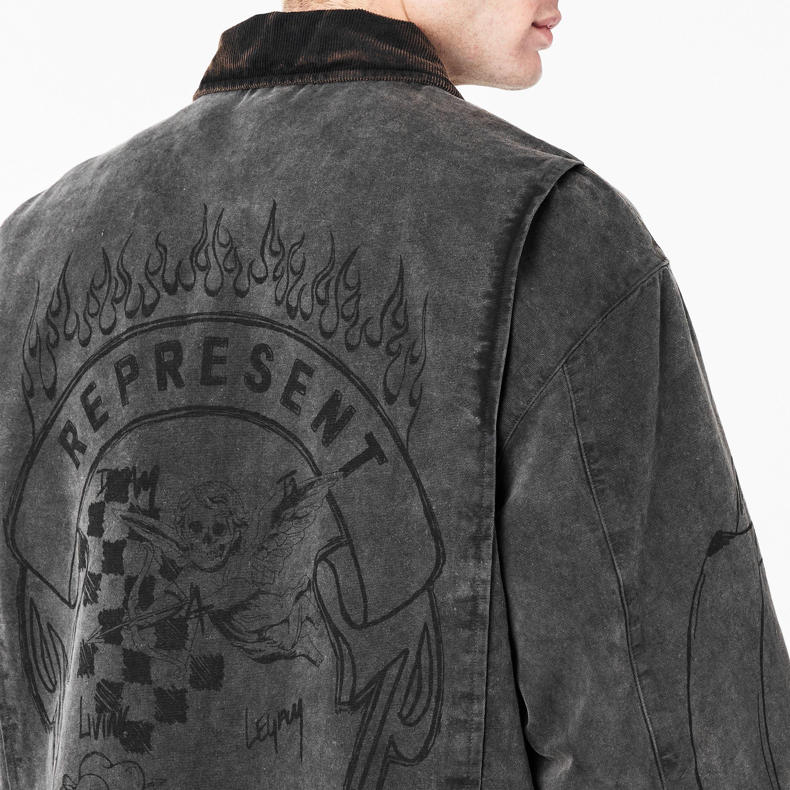 Vintage Black - Represent - Rep Legacy Jacket Sn54 - 5