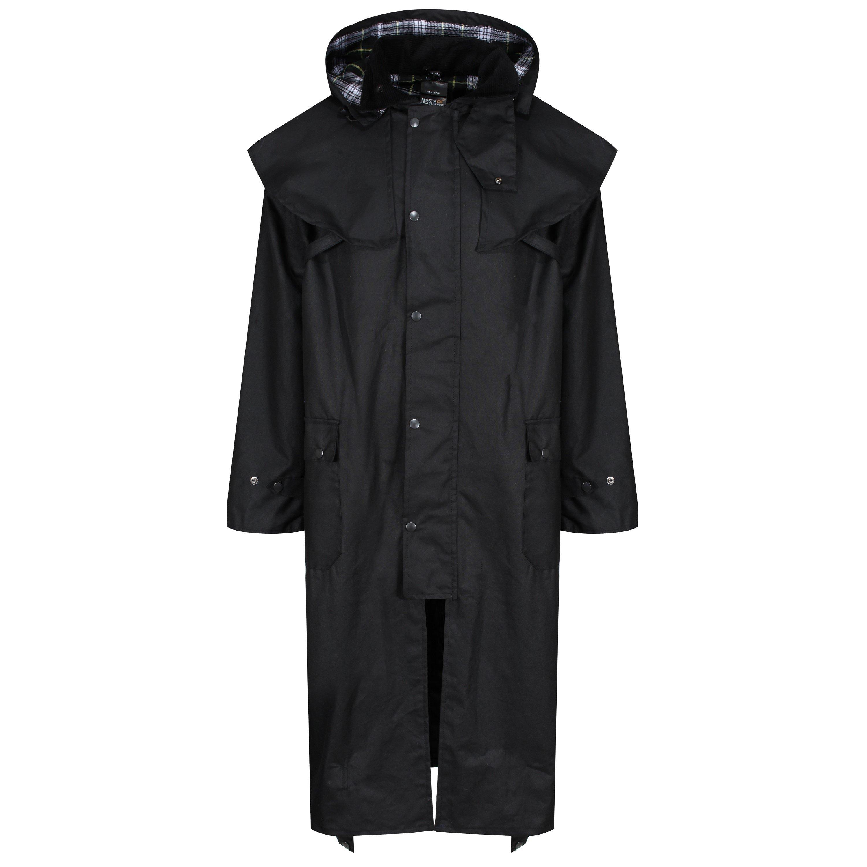 Regatta Men's Cranbrook Weatherproof Wax Jacket - Black - M