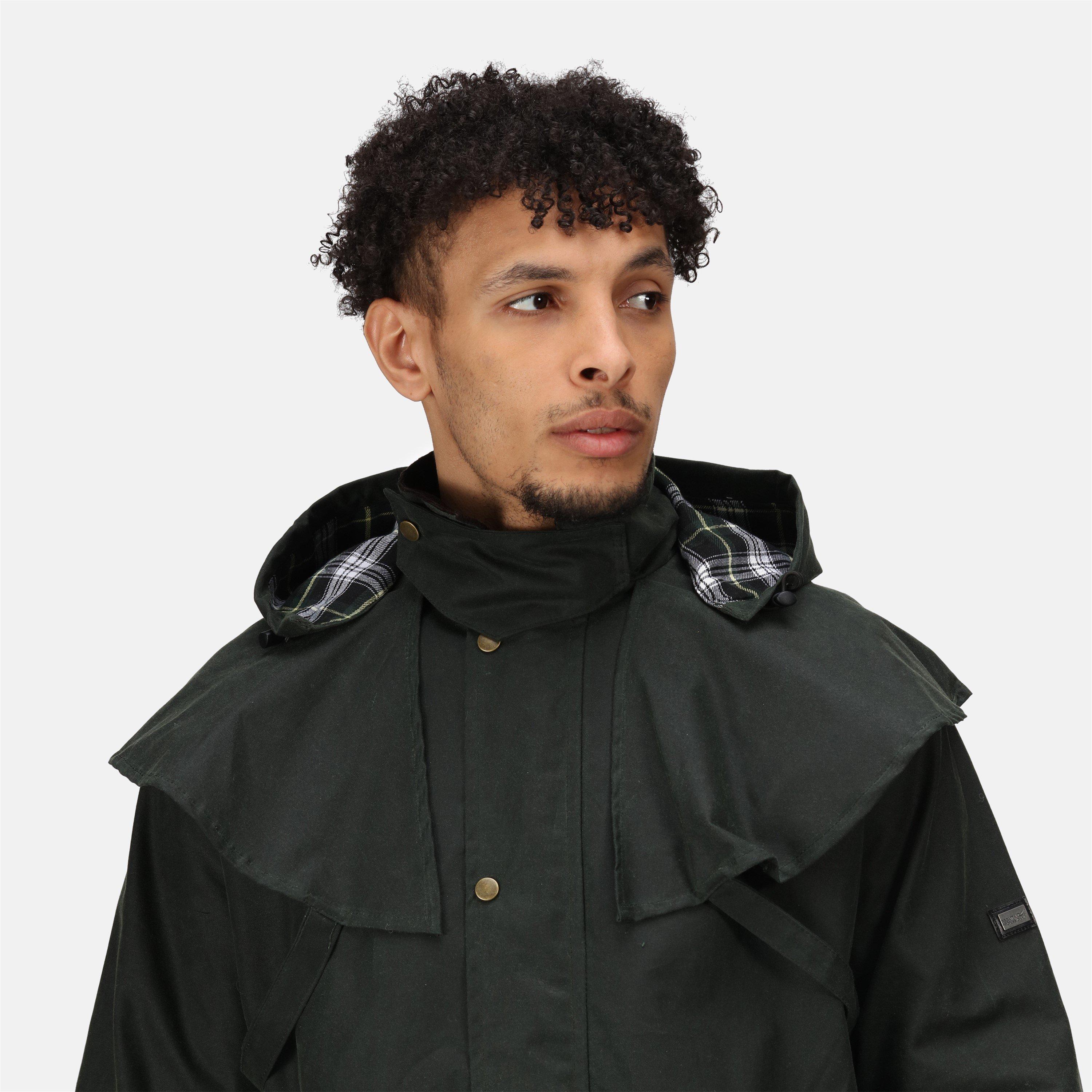 Tamno khaki - Regatta - Men's Cranbrook Weatherproof Wax Jacket - 1