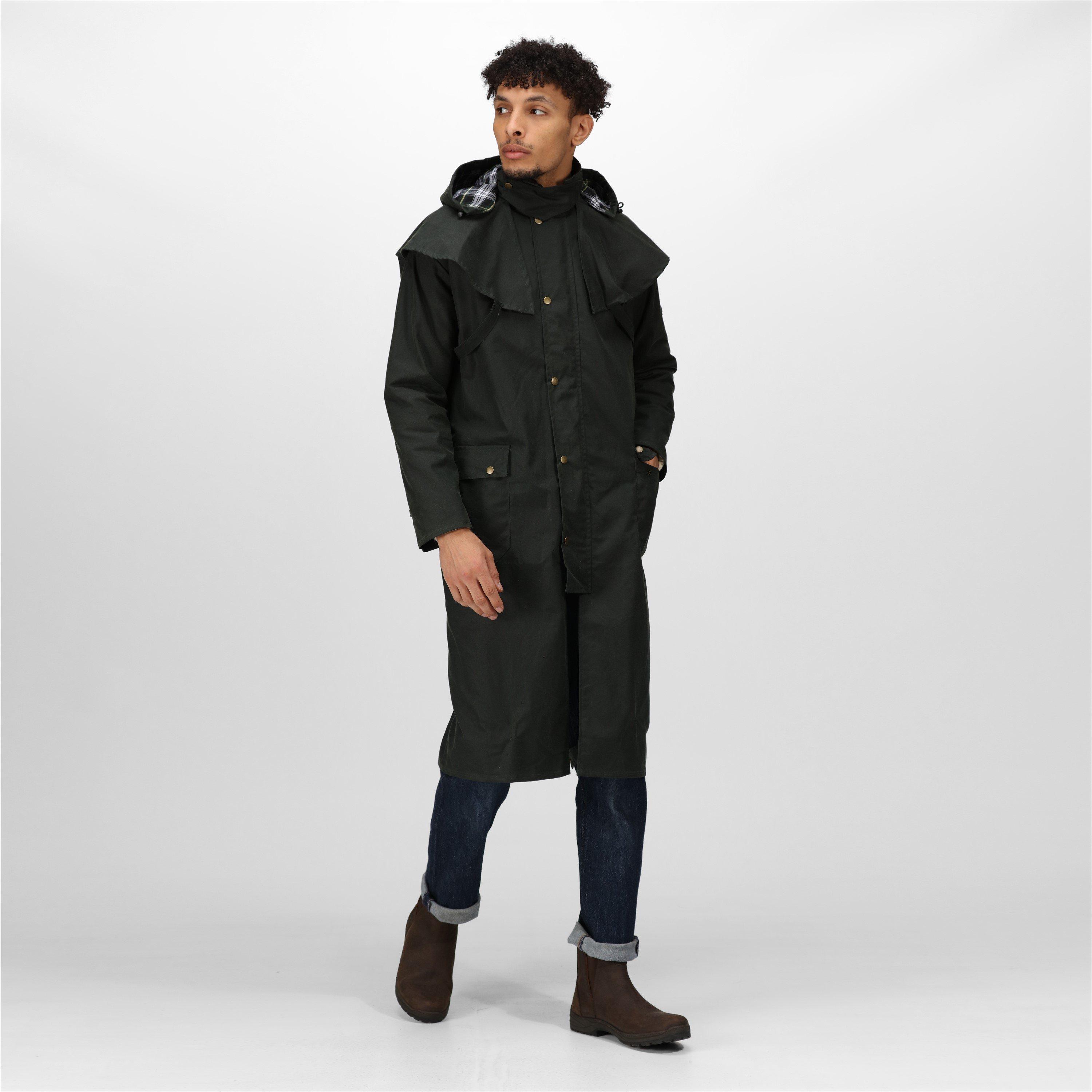 Dark Khaki - Regatta - Cranbrook Wax Jacket - 3