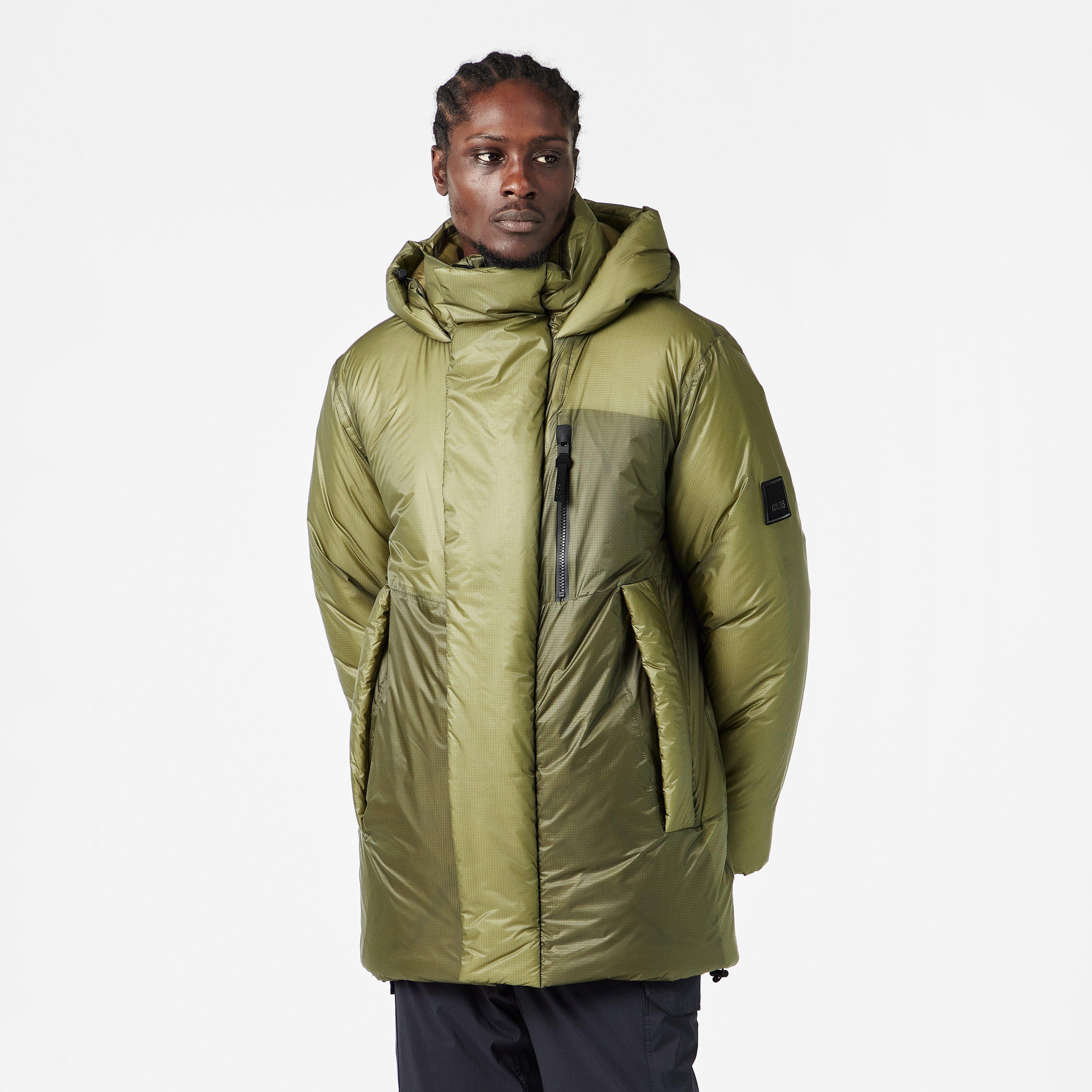 Marsh 134 - Rains - Men's Torna Long Waterproof Windproof Hooded Medium Puffer Jacket - 3