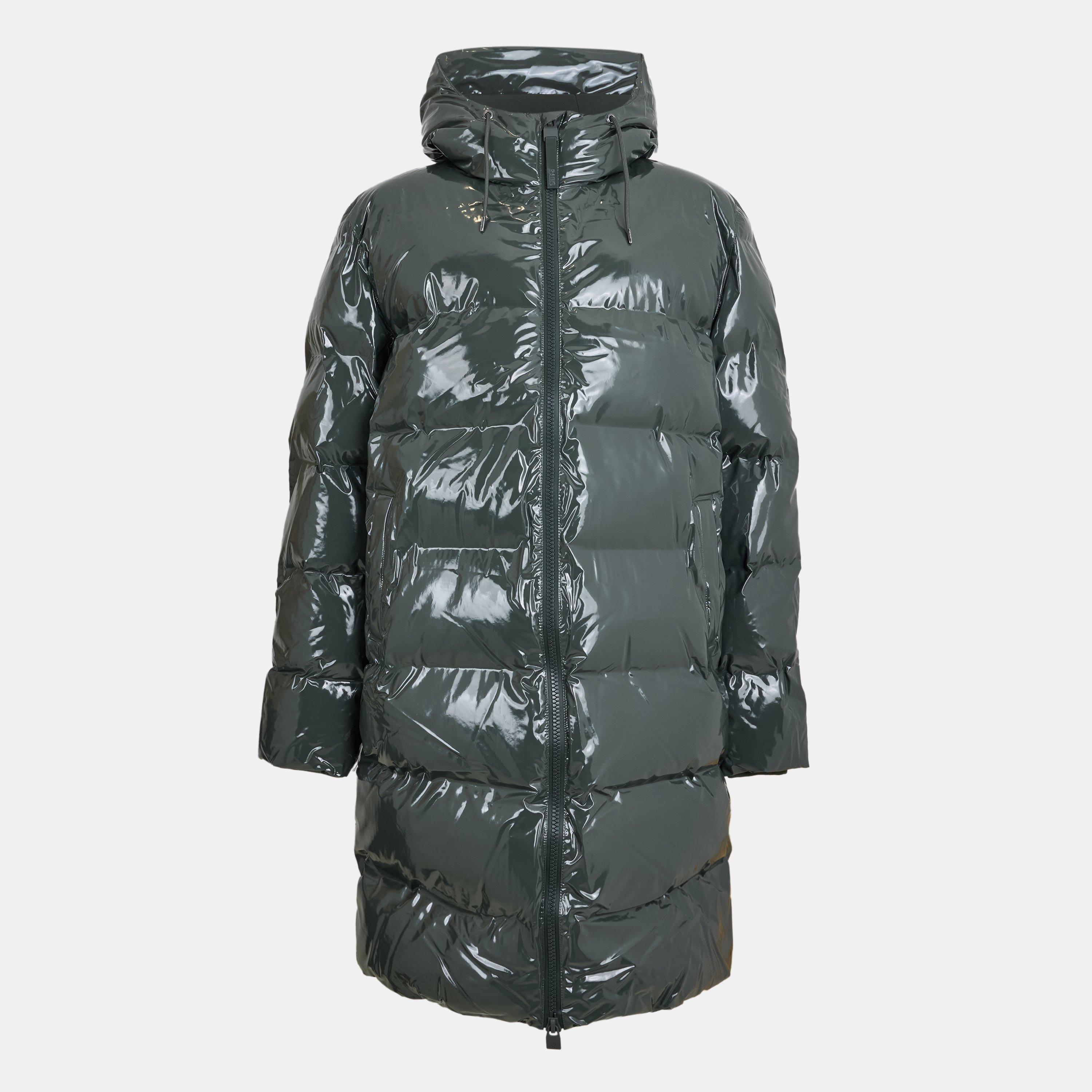 Swamp 127 - Rains - Men's Alta Longer Waterproof Hooded Long Puffer Jacket - 1