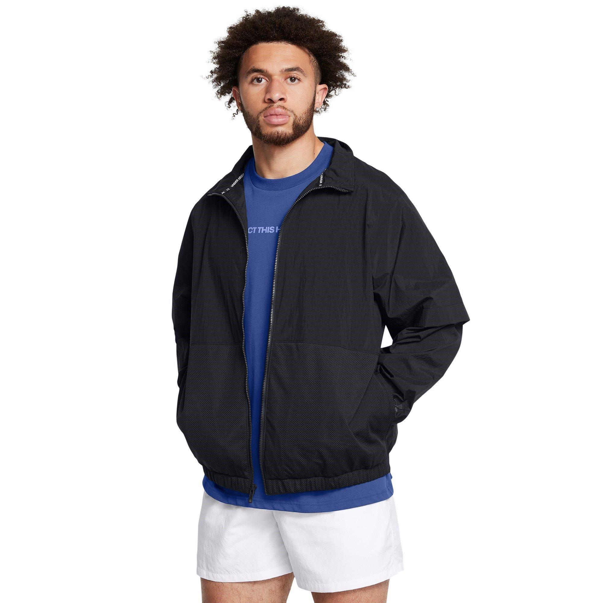 Nero - Under Armour - Crinkle Woven Bomber Jacket - 3