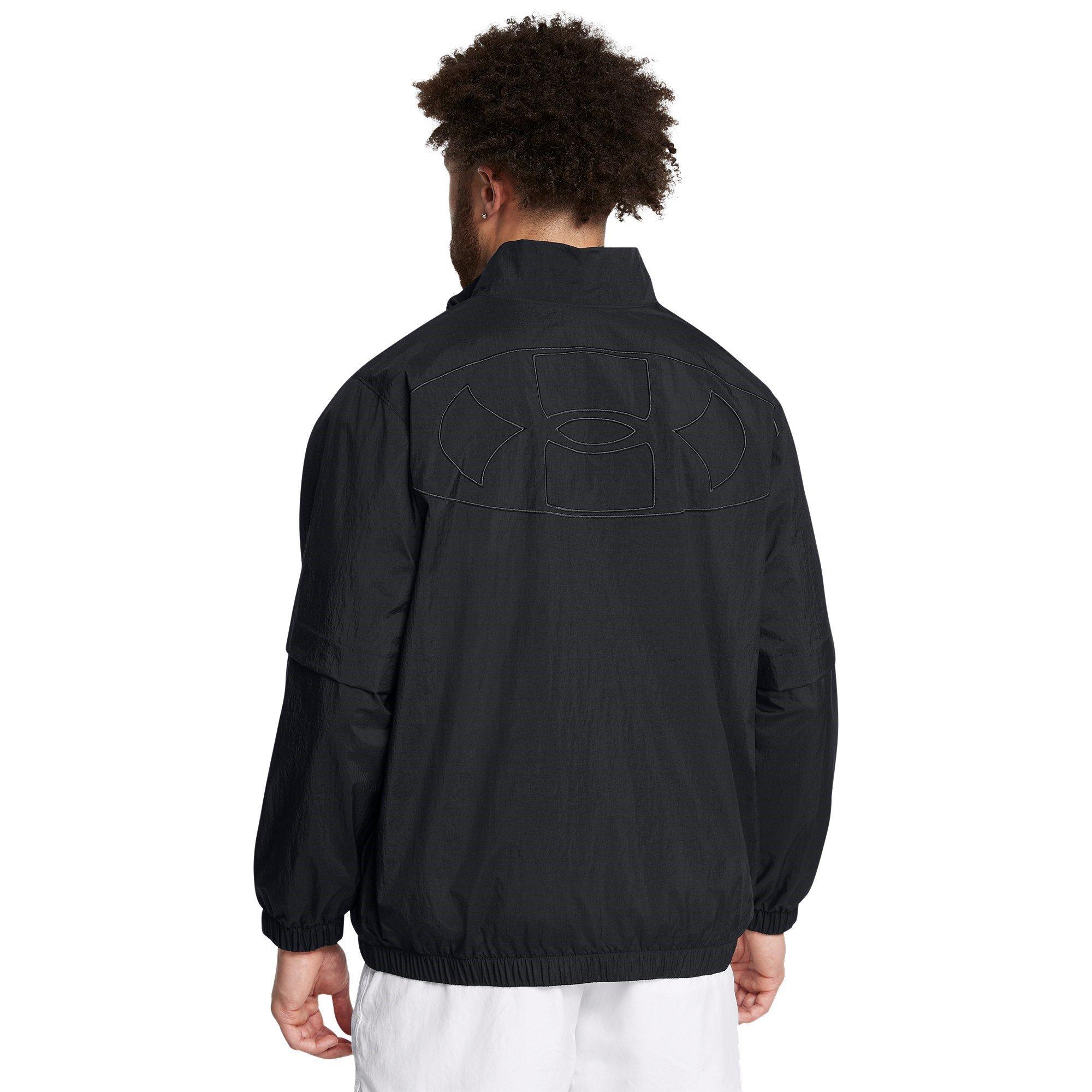 Nero - Under Armour - Crinkle Woven Bomber Jacket - 4