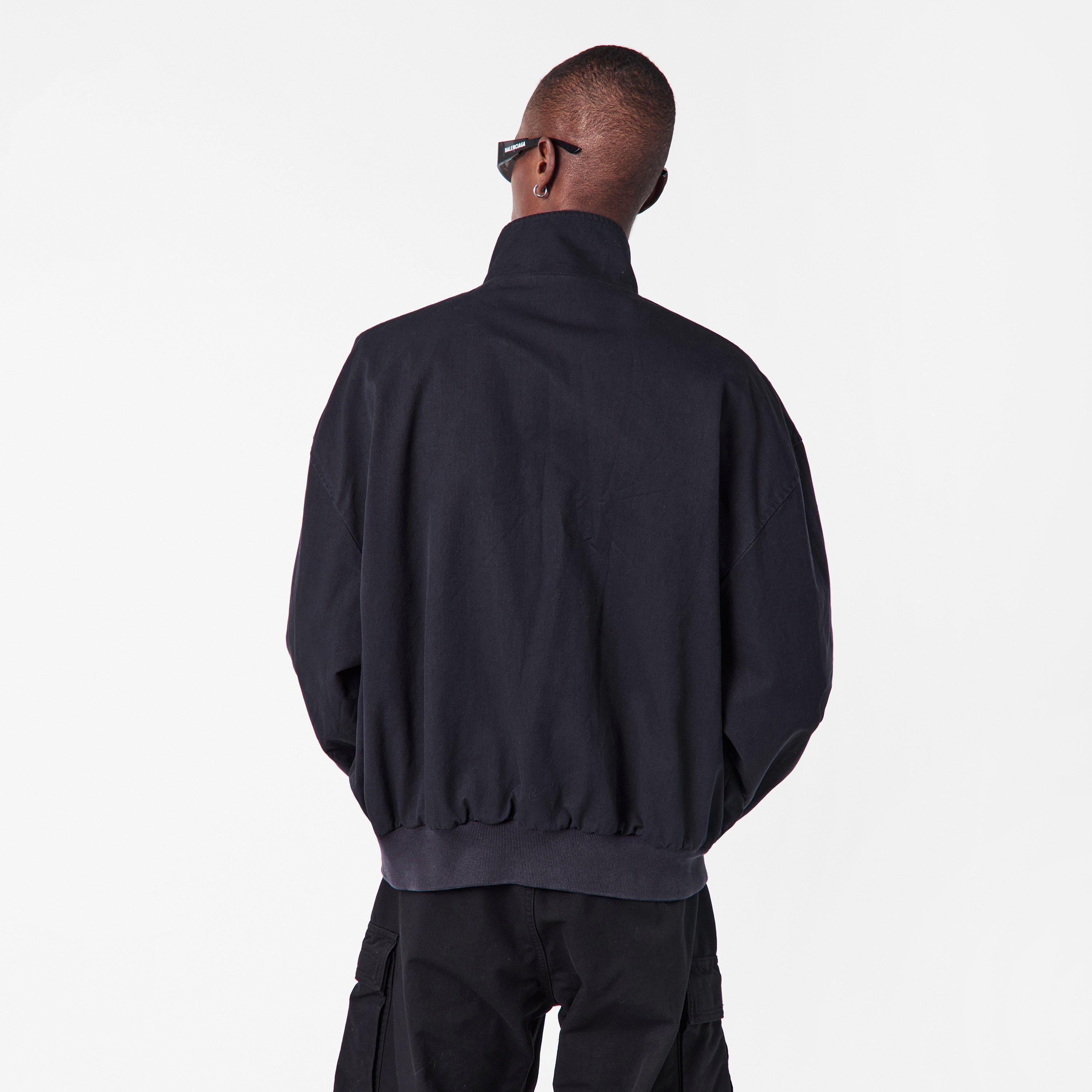 Ink/Lt Beige/In - Balenciaga - Men's Bal Reverse Bomber Jacket - 4