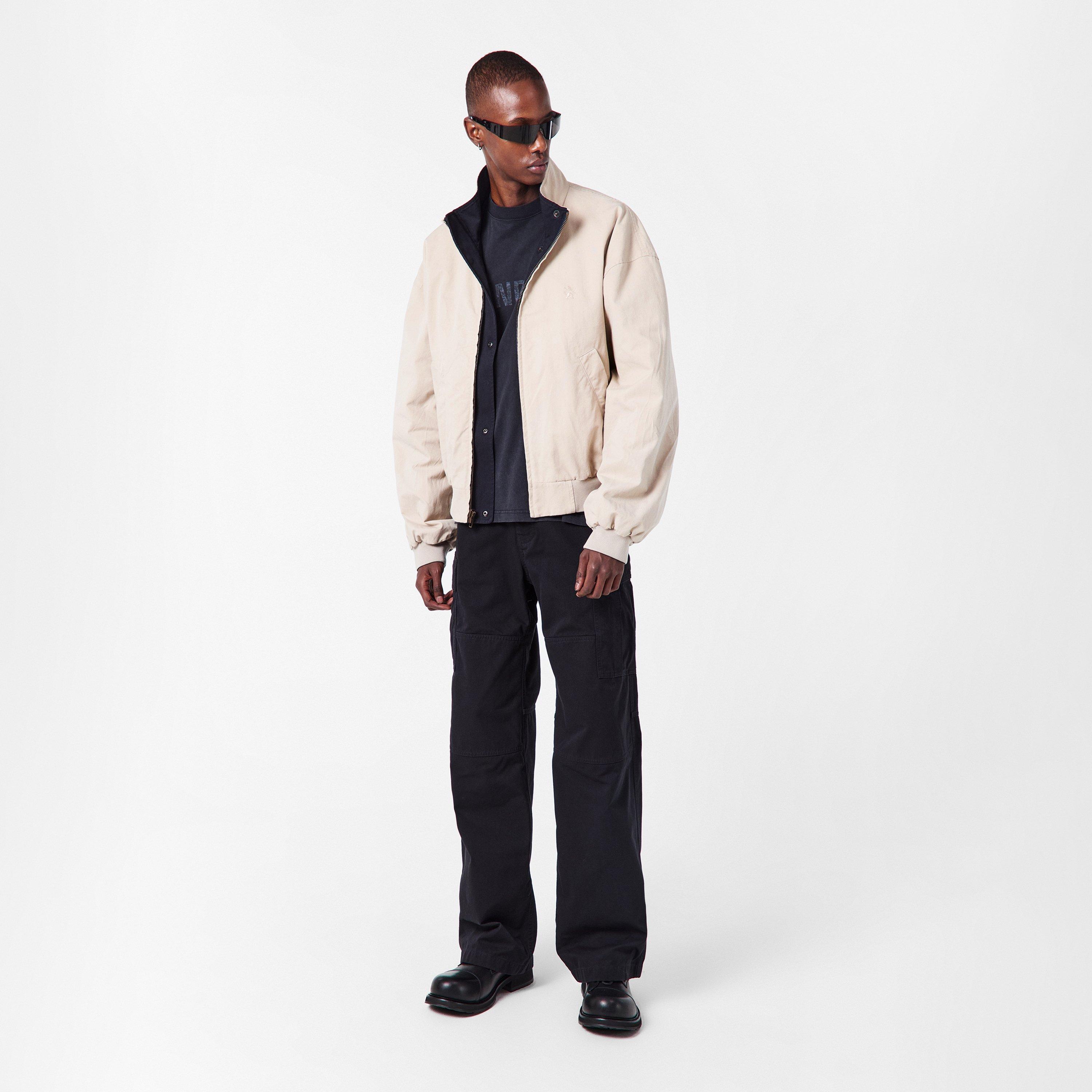 Ink/Lt Beige/In - Balenciaga - Men's Bal Reverse Bomber Jacket - 6