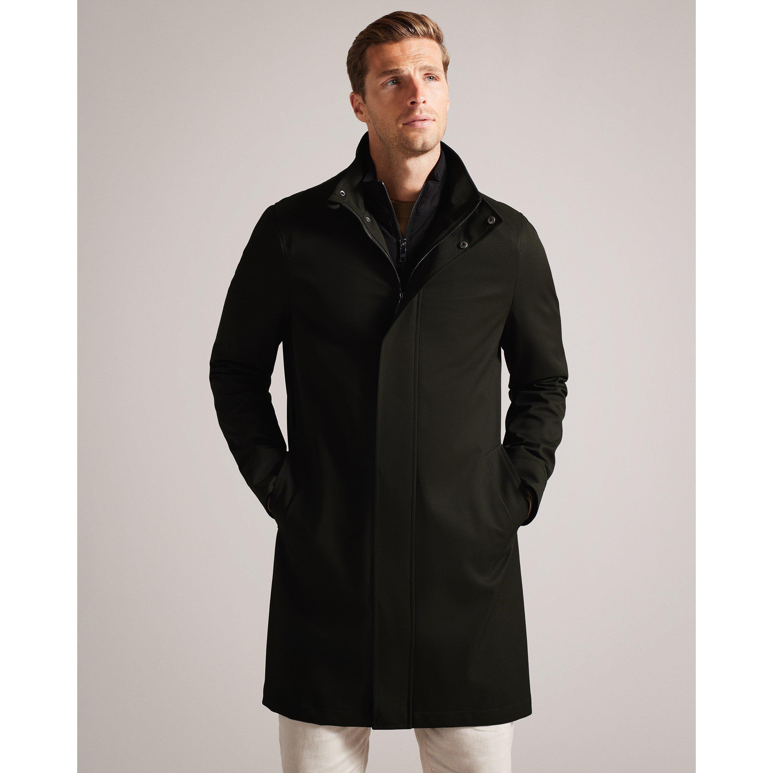 Dk-Green - Ted Baker - Ted Nylon FunnelCoat Sn54 - 2