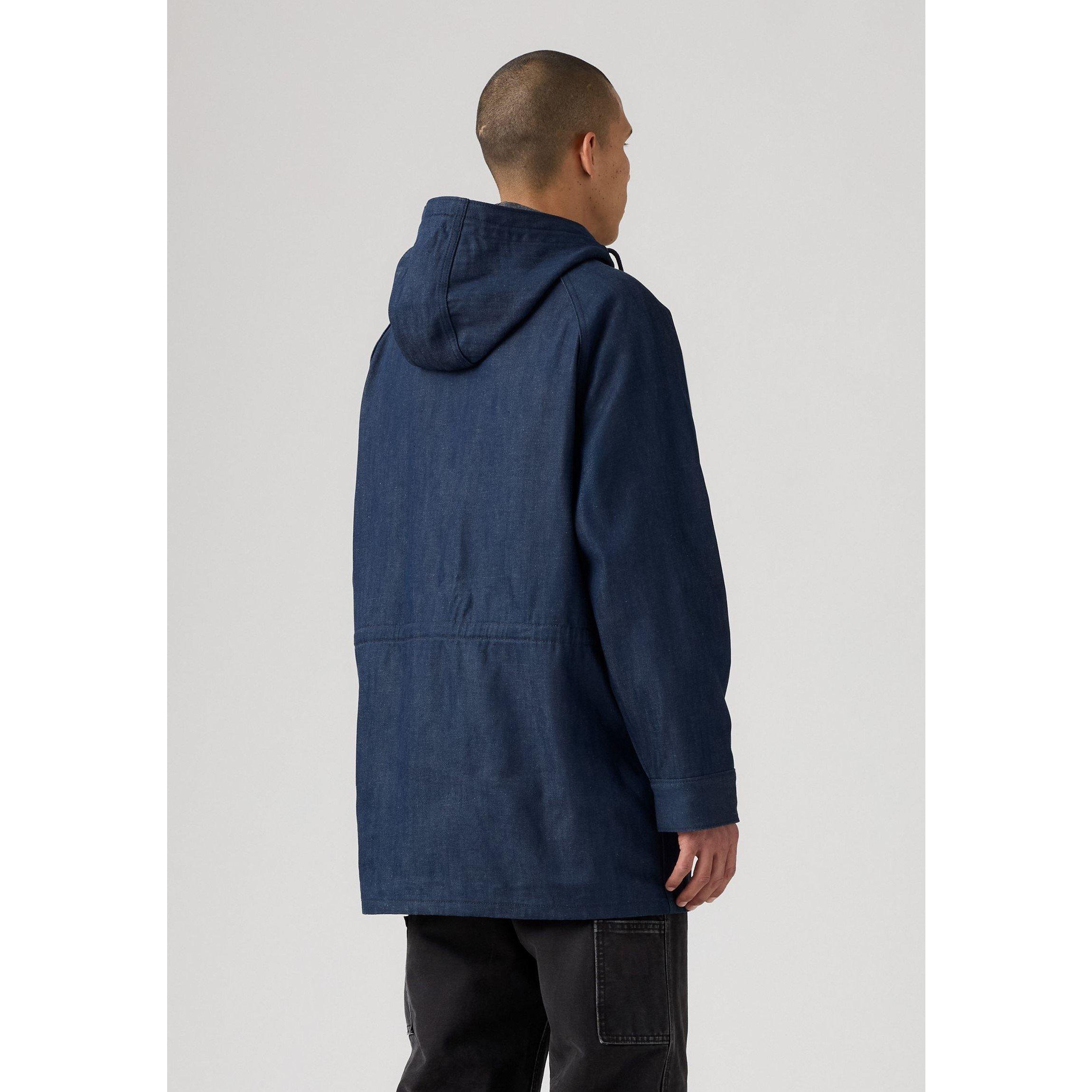 Chambray - Levis X Oasis - Men's Levi's x Oasis Hooded Denim Long Sleeve Parka - 3