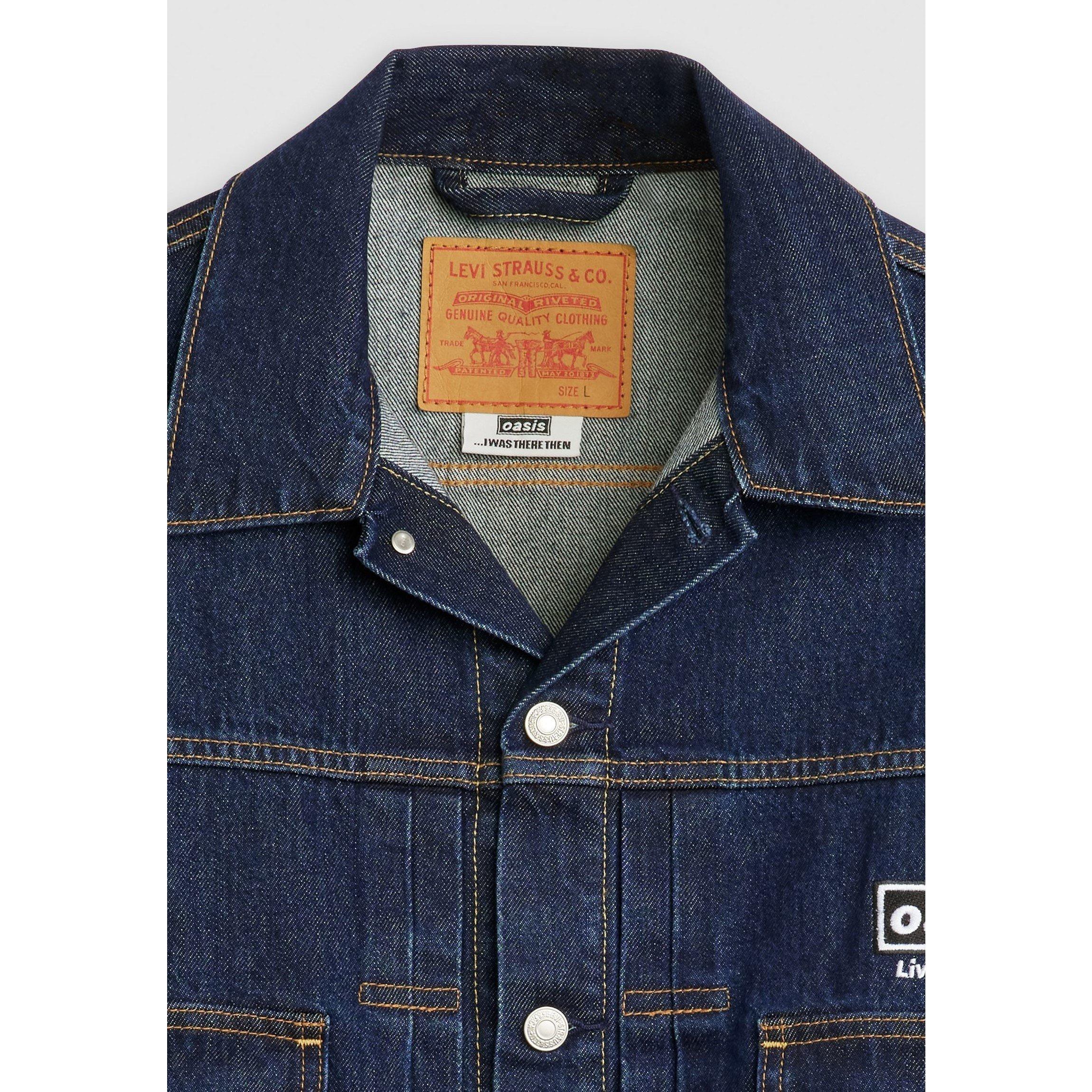 Mサイズ Levi's X Oasis Denim Jacket オアシス M) Levis x Oasis Type 2 Denim Jacket - メルカリ