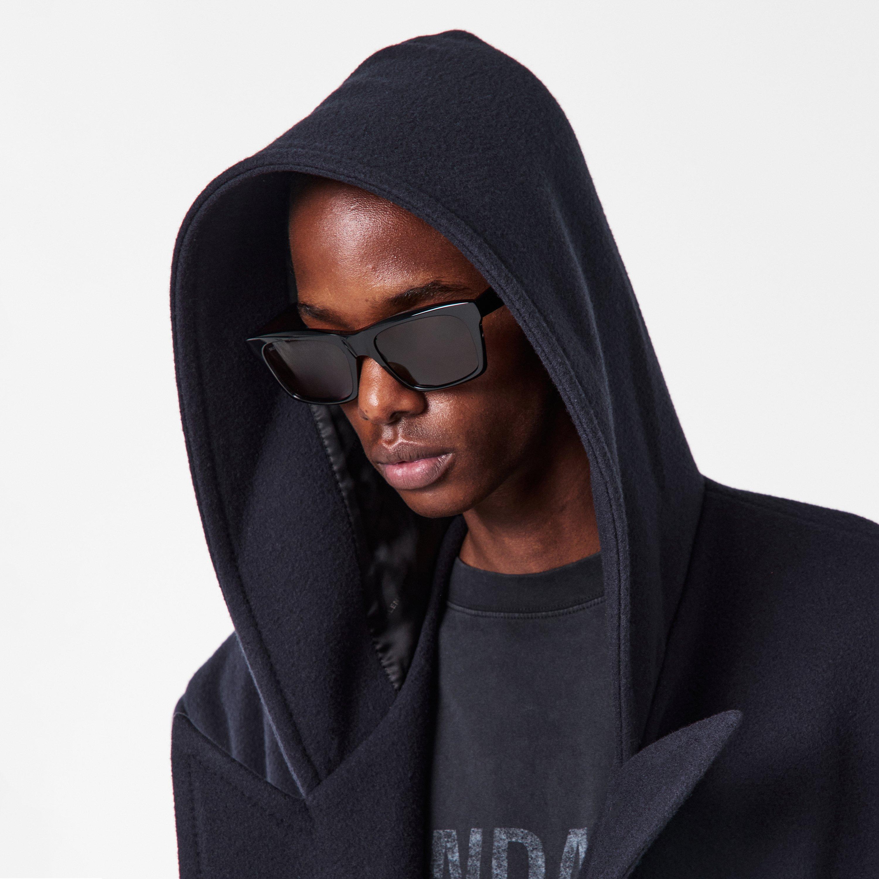 Dark Navy - Balenciaga - Men's Bal Melton Pea Coat - 5