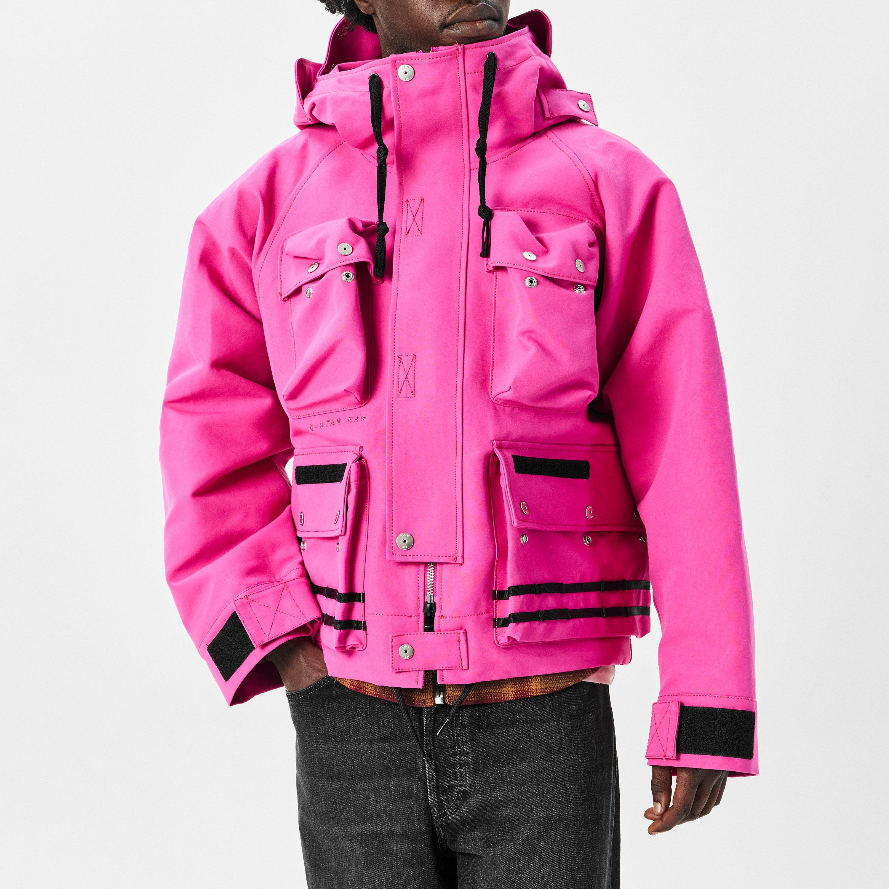 Fuchsia - G Star - Unisex Premium E Photographer Field Jacket - 3