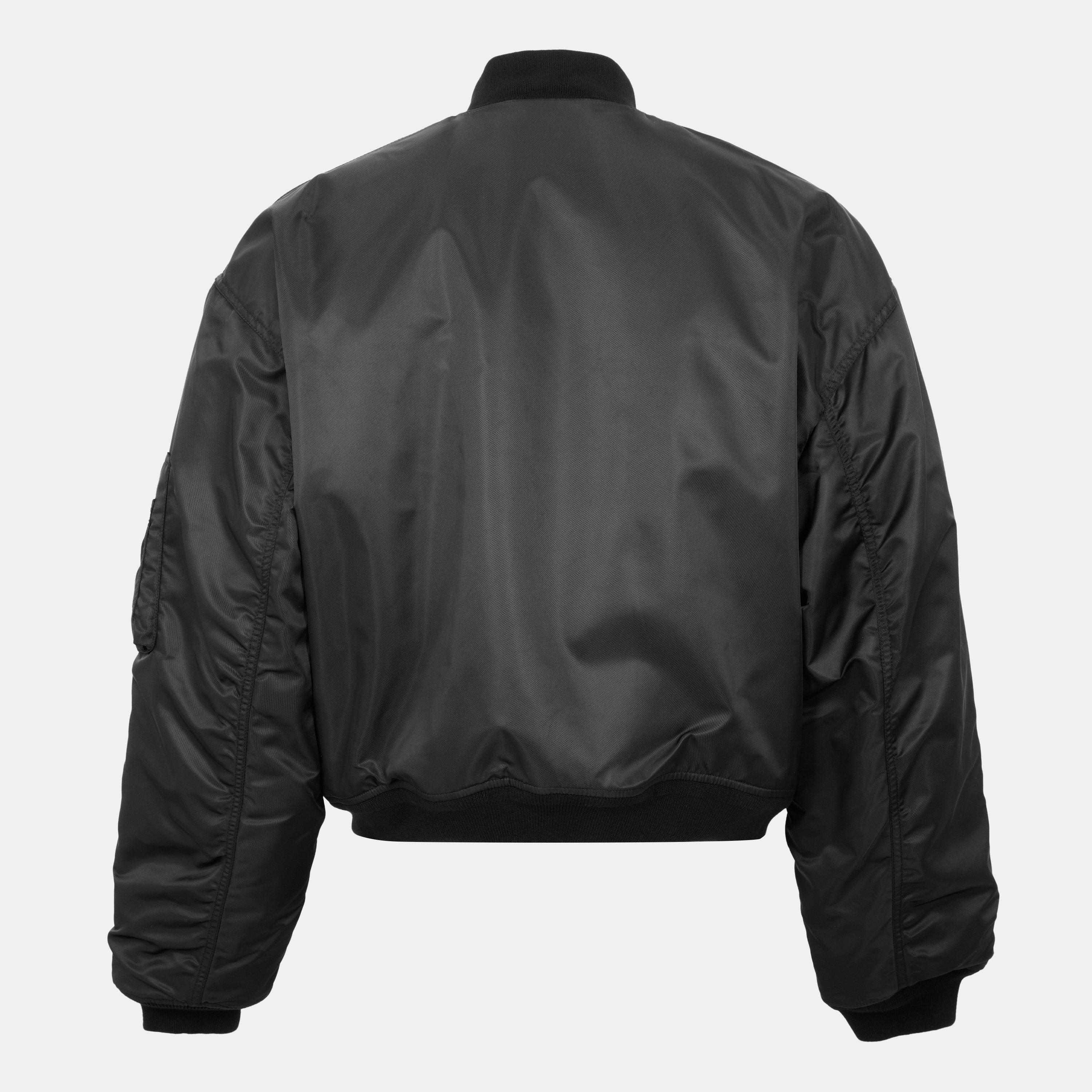 Black - Balenciaga - Men's Structured Bomber Jacket - 2