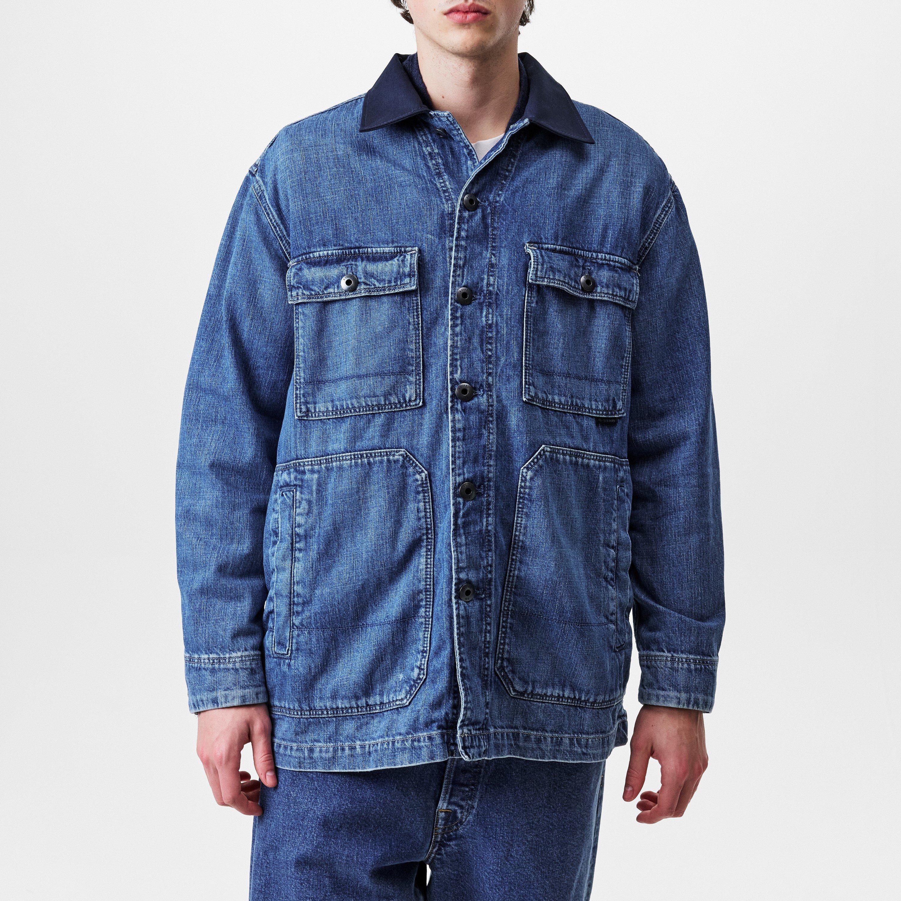 G Star | Unisex Chore Evergreen Jacket | Overshirts | USC