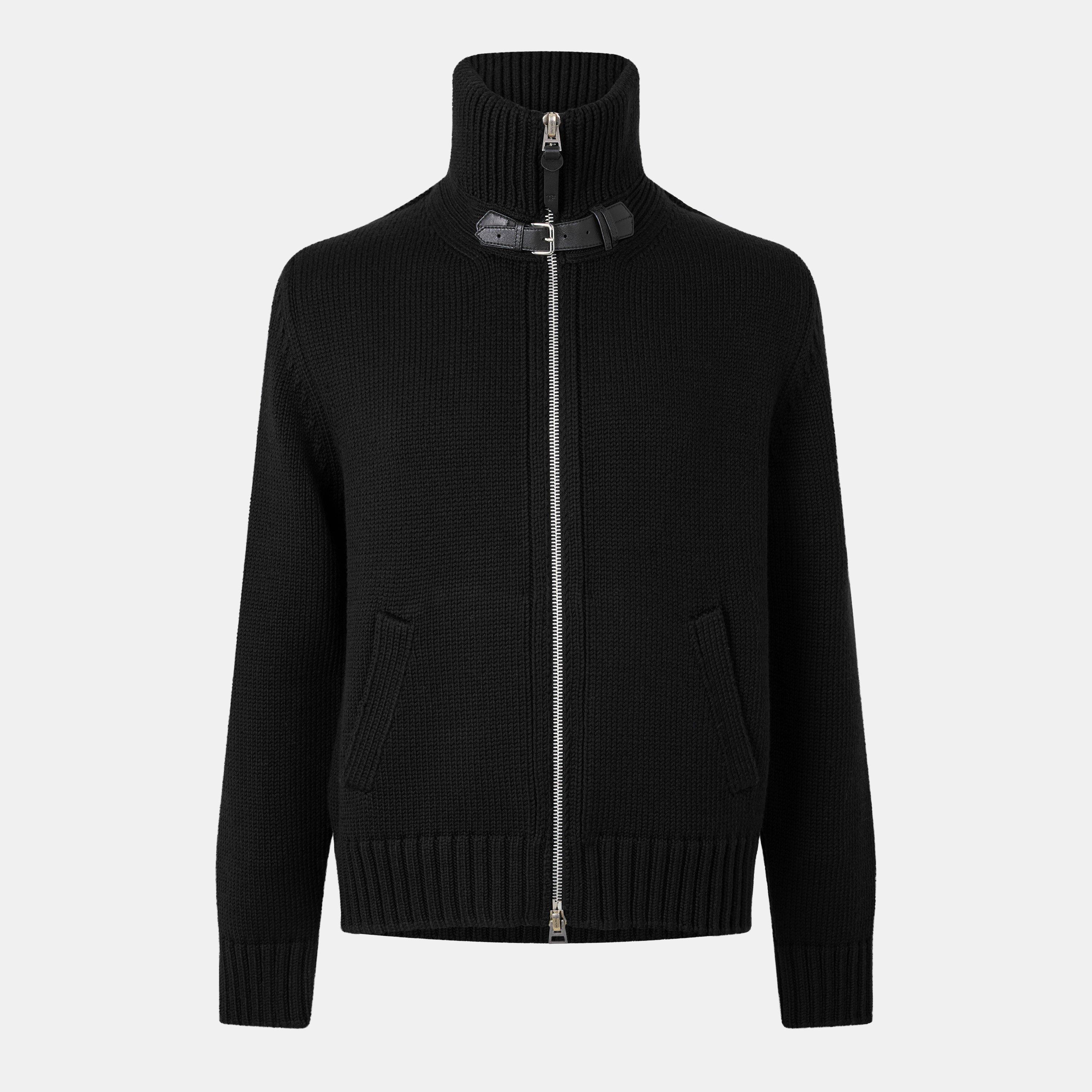 Black - Tom Ford - Men's Tailored Bomber Jacket - 1