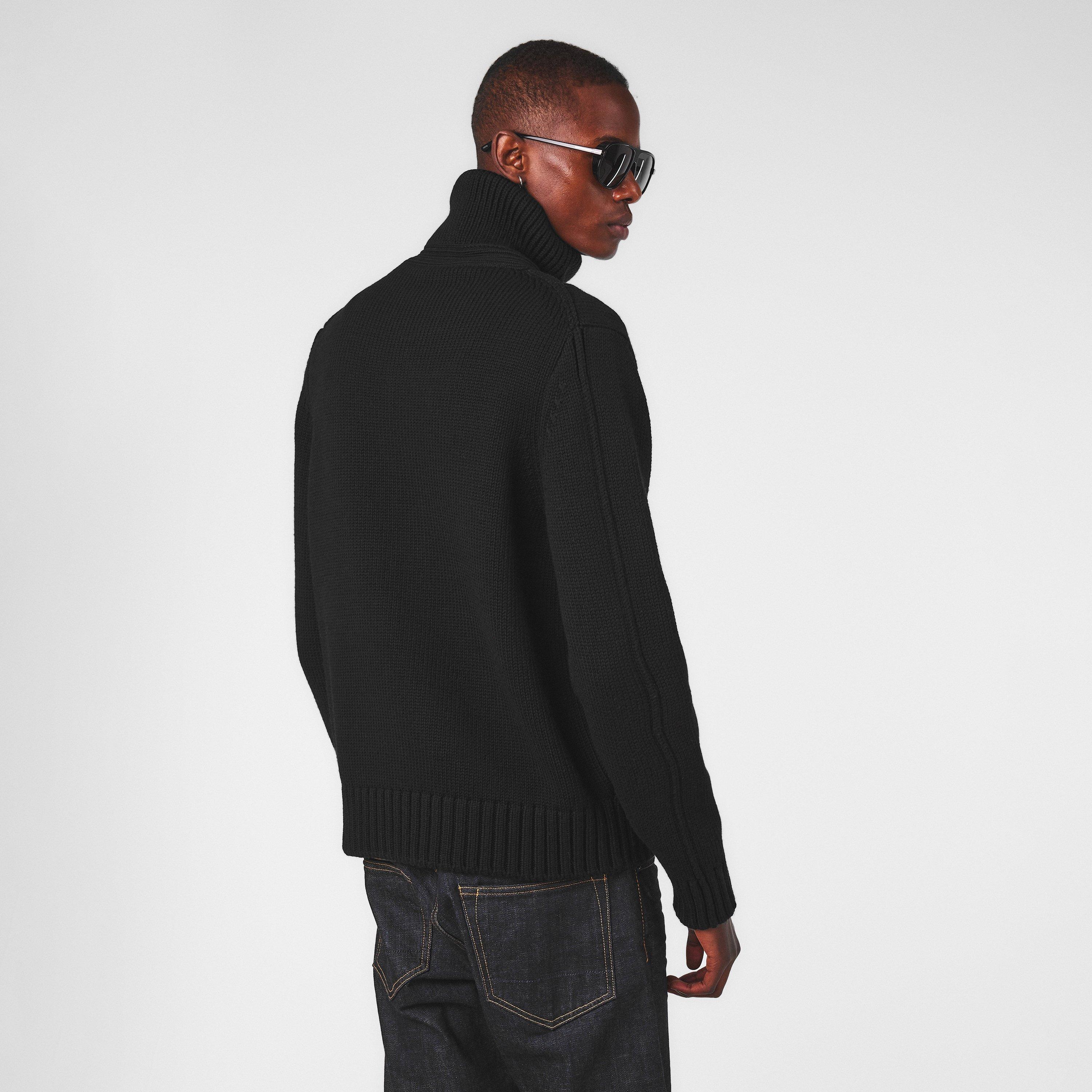 Black - Tom Ford - Men's  Structured Bomber Jacket - 4