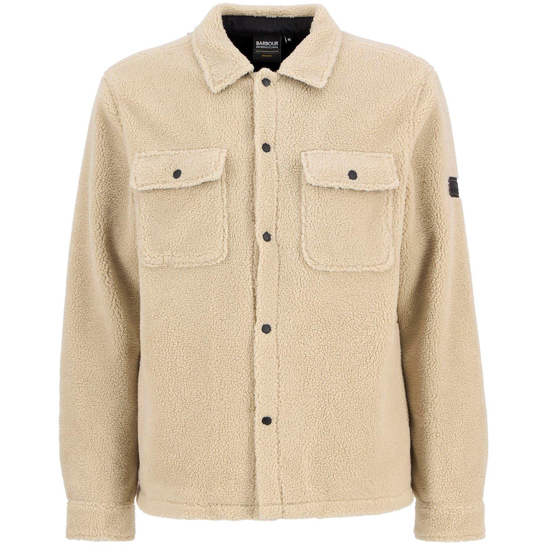 Barbour International Mens Trident Overshirt - Mist BE12 - L