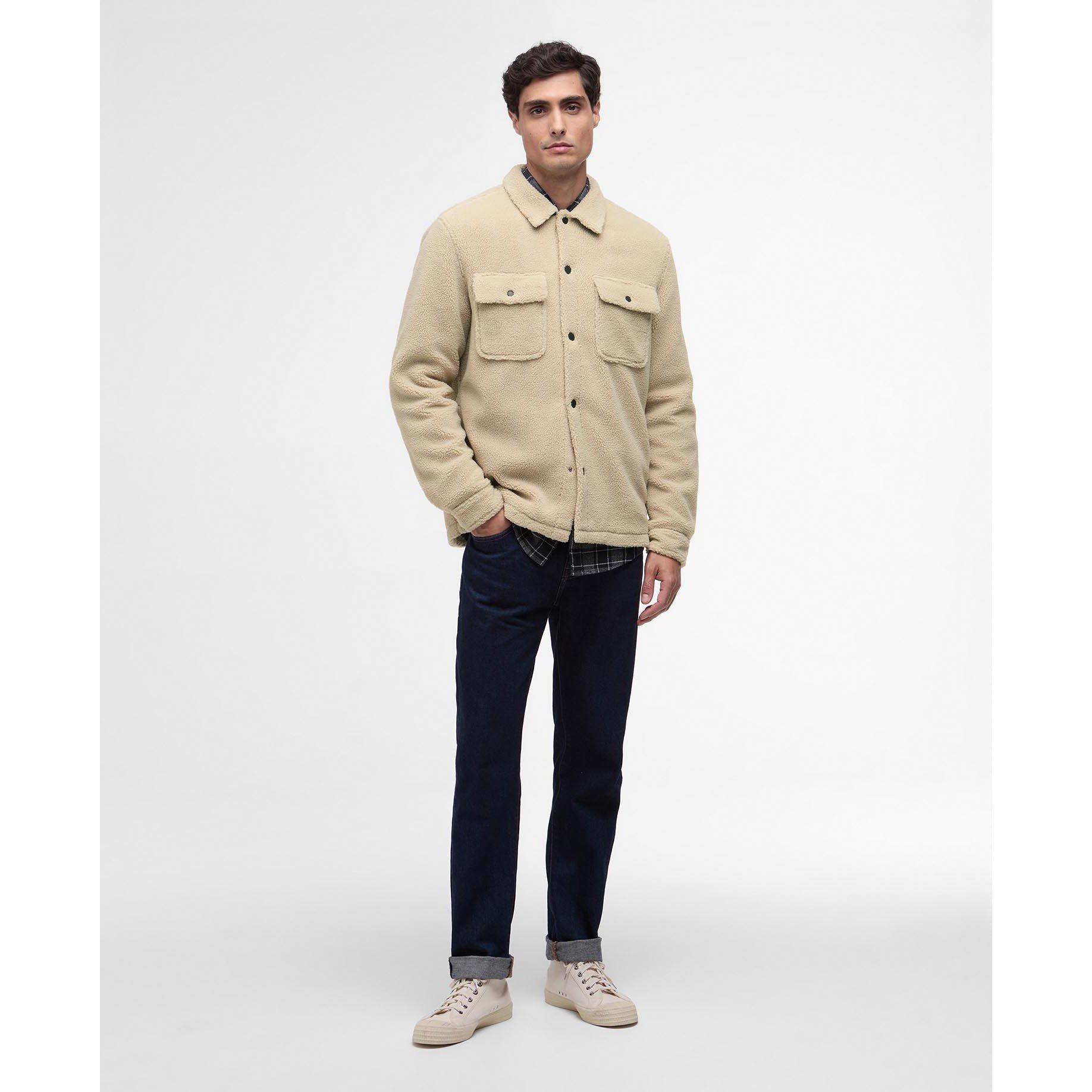 Mist BE12 - Barbour International - Mens Trident Overshirt - 7