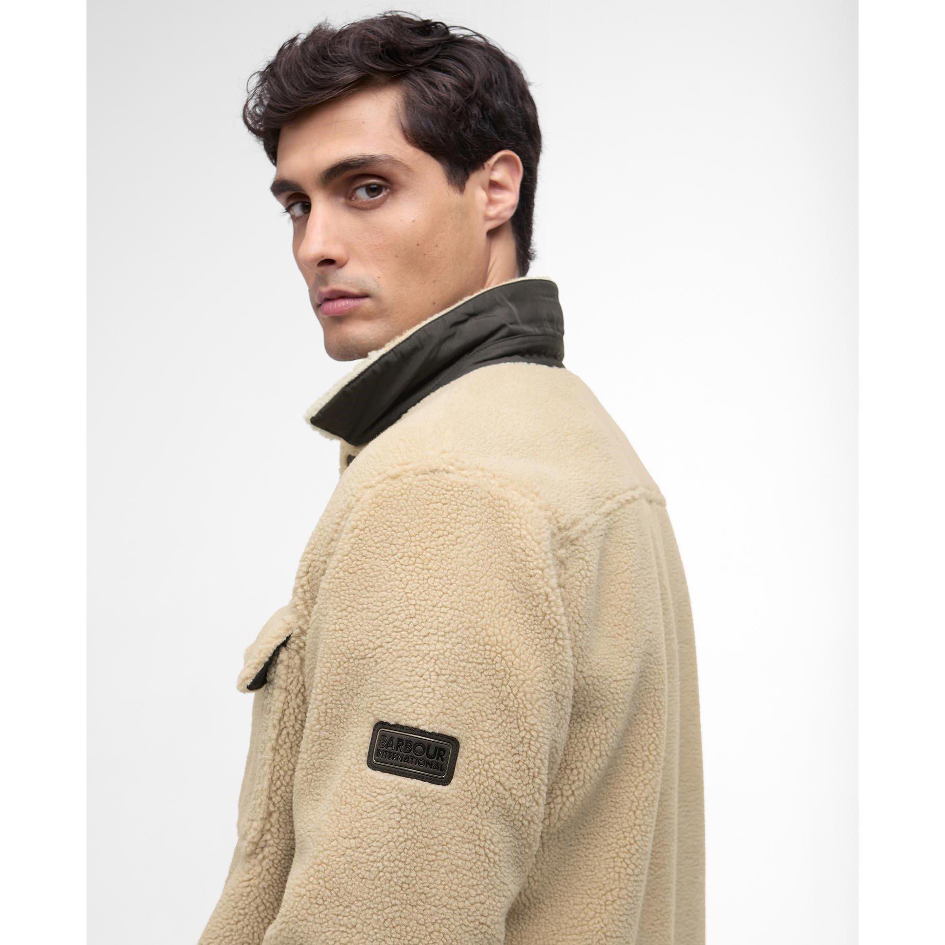 Barbour International Mens Trident Overshirt | Cruise Fashion