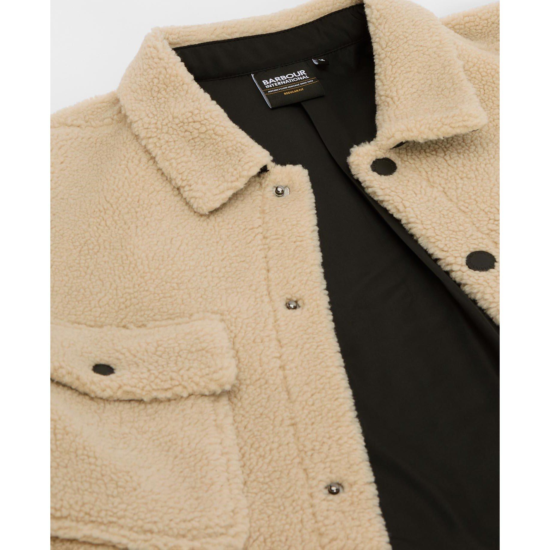 Mist BE12 - Barbour International - Mens Trident Overshirt - 6