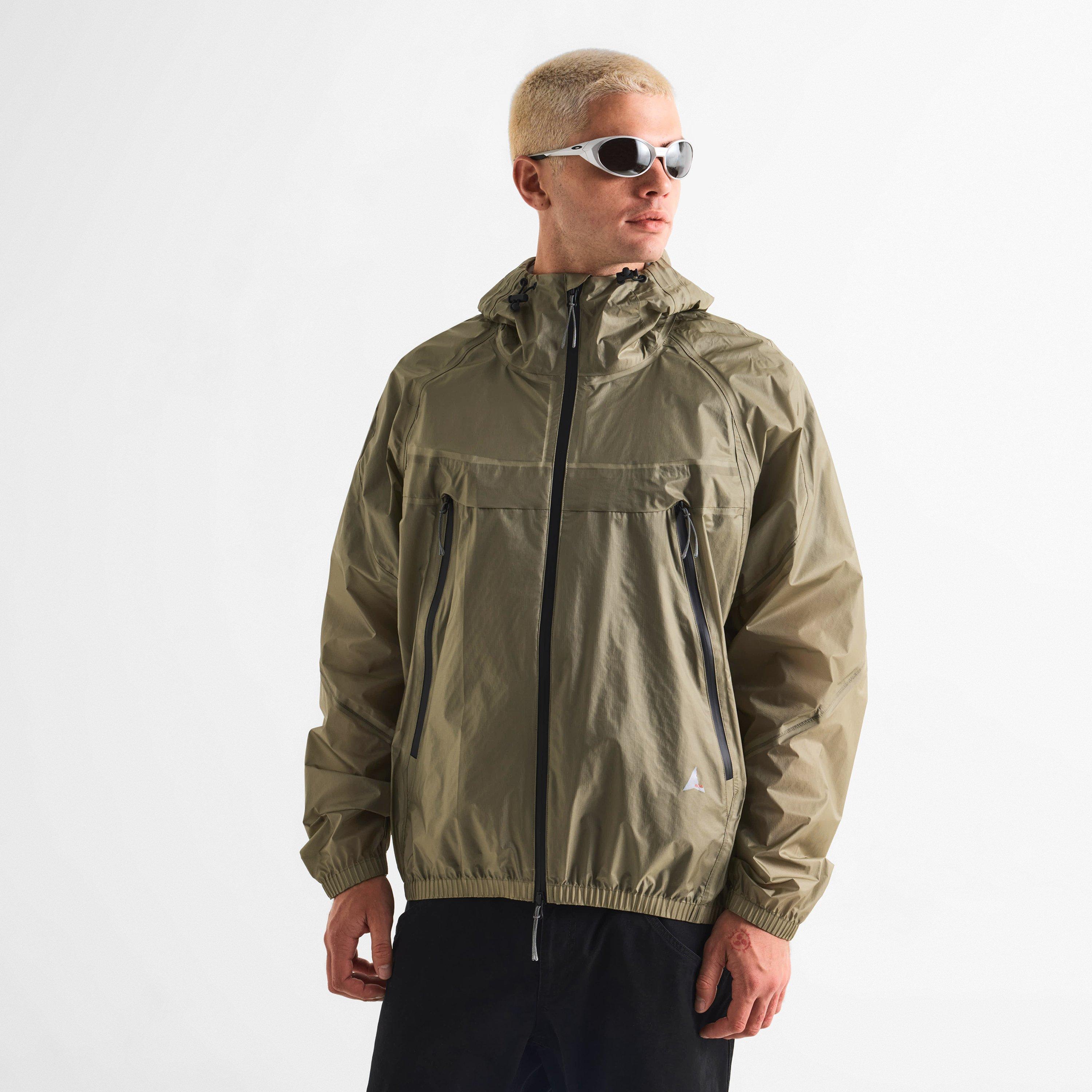 Sage Green - ROA - Men's Glasslike 3L Windbreaker - 3