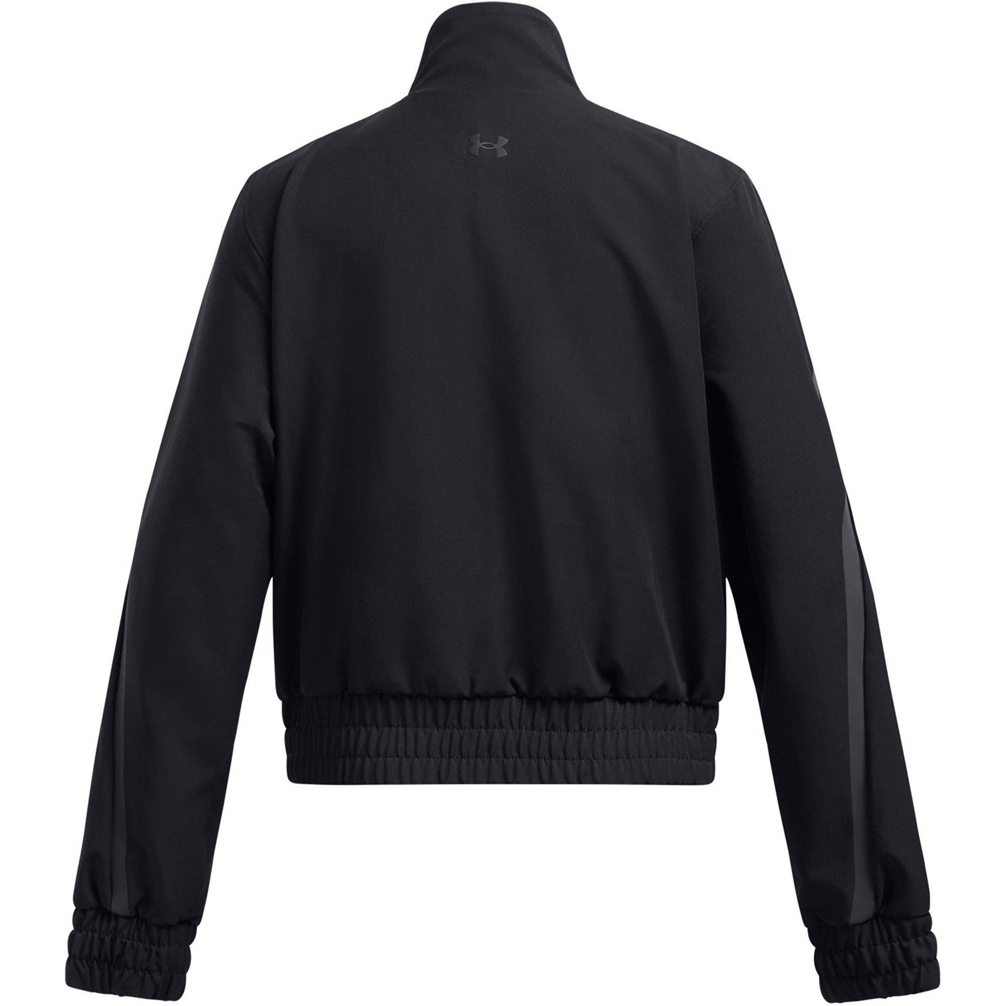 Black - Under Armour - Unstoppable Cropped Moisture-Wicking Performance Training Jacket - 2