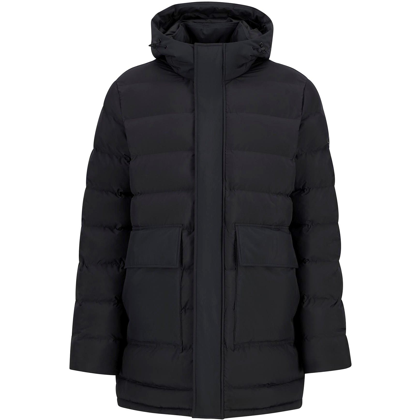 Black BK11 - Barbour International - Mens Dalesmith Puffer Jacket - 1