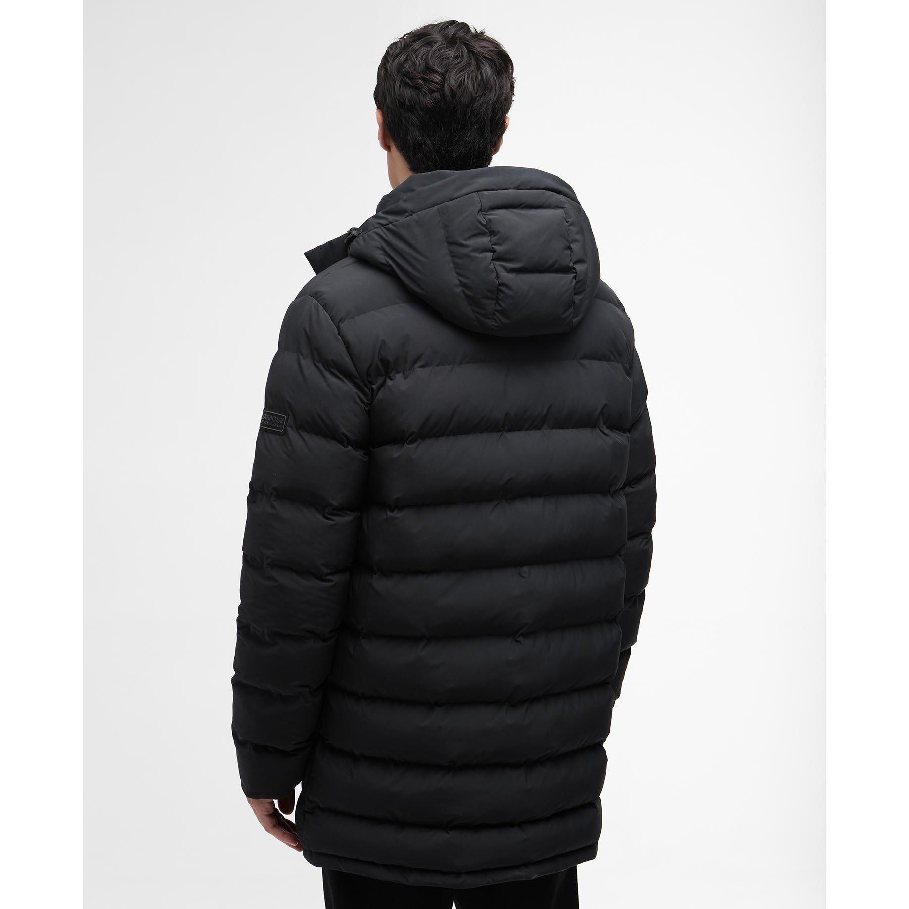 Black BK11 - Barbour International - Men's B.Intense Dalesmith Pufr Long Puffer Jacket - 3