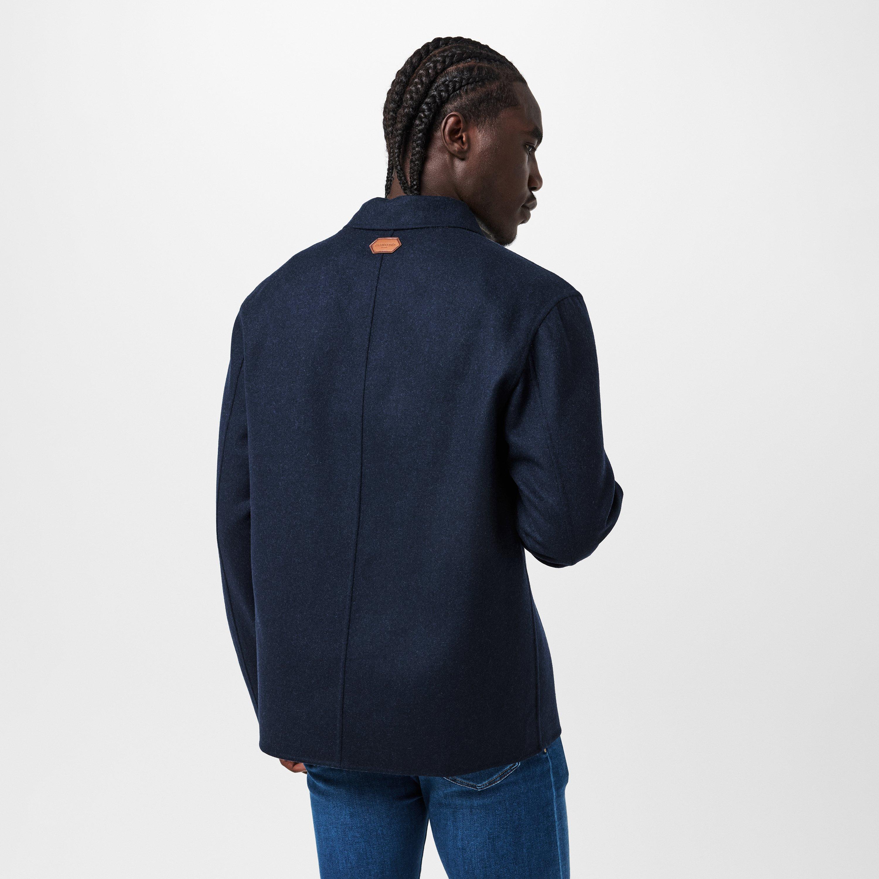 Navy - Jacob Cohen - Men's  Denim Italian Overshirt - 4