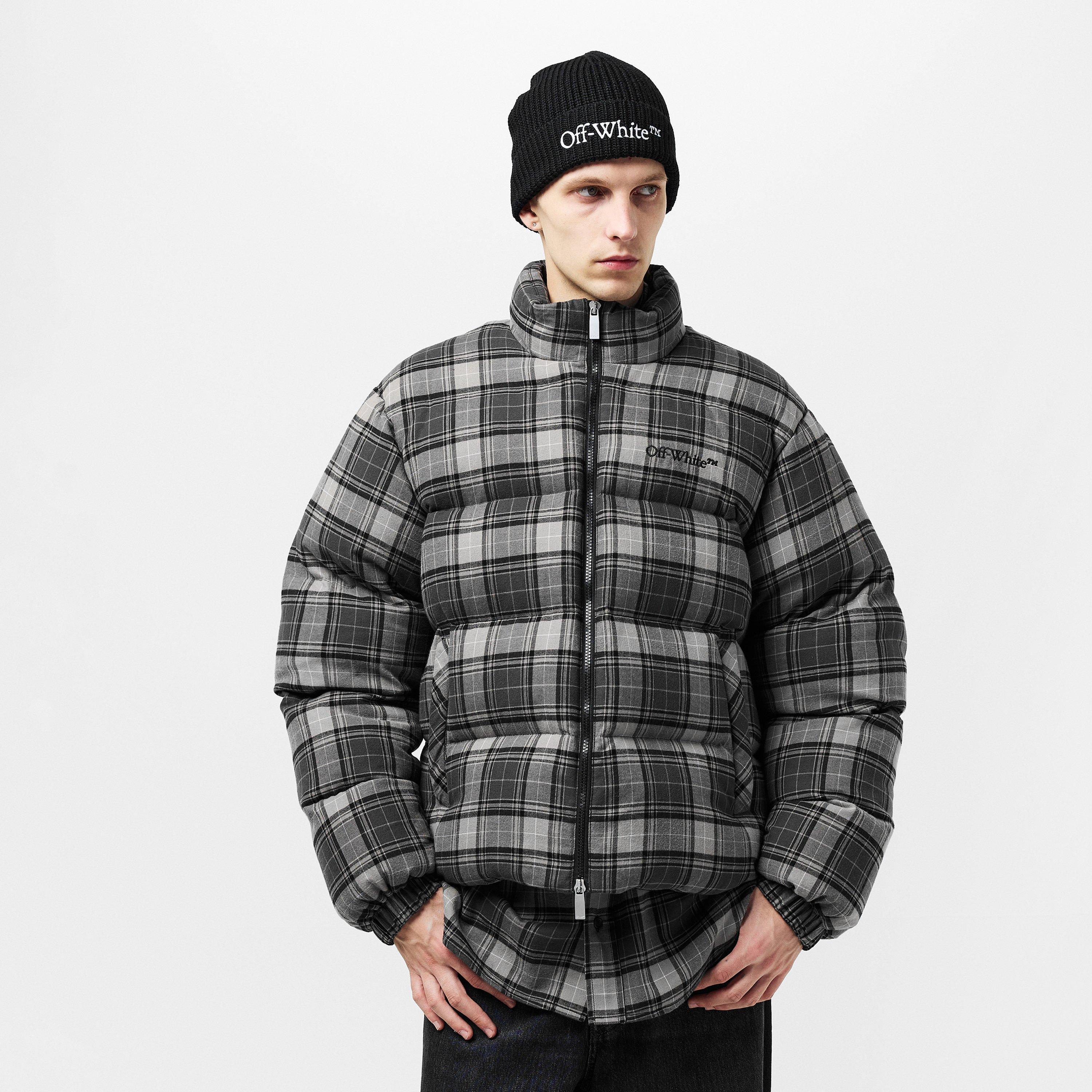 Dark Grey - Off White - Off Spray Down Jkt Sn53 - 3