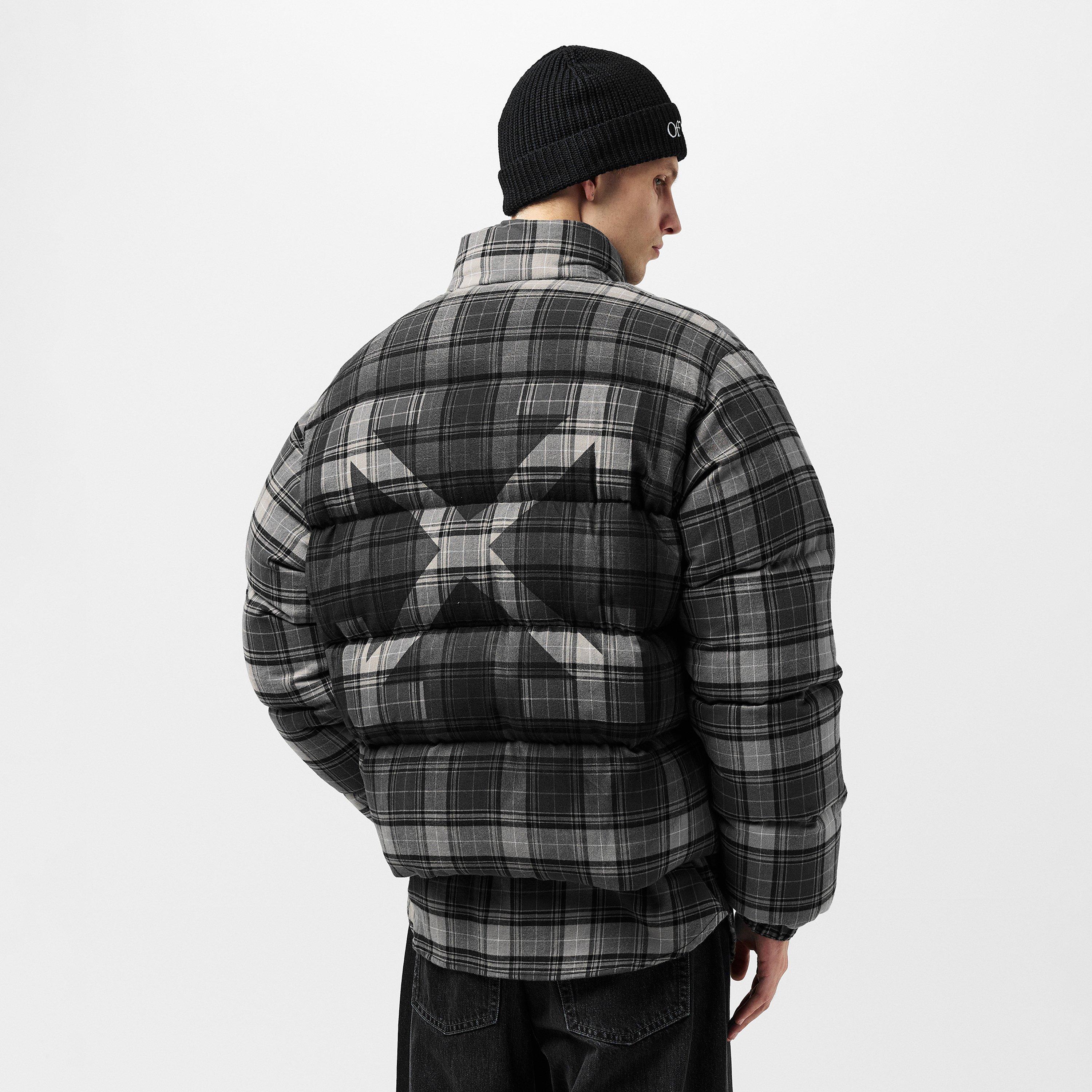 Dark Grey - Off White - Off Spray Down Jkt Sn53 - 4