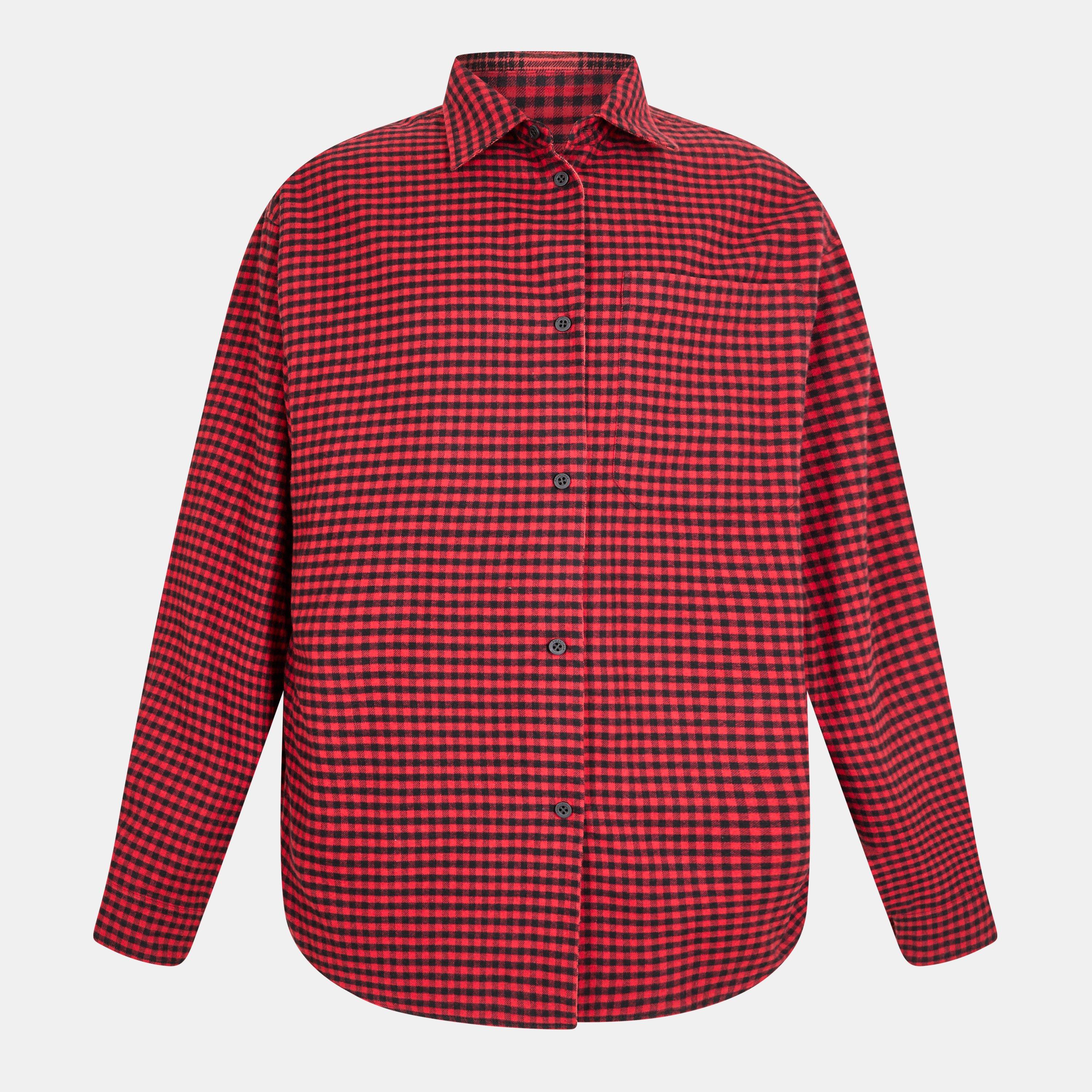 Red - Balenciaga - Men's Technical Fabric Overshirt - 3