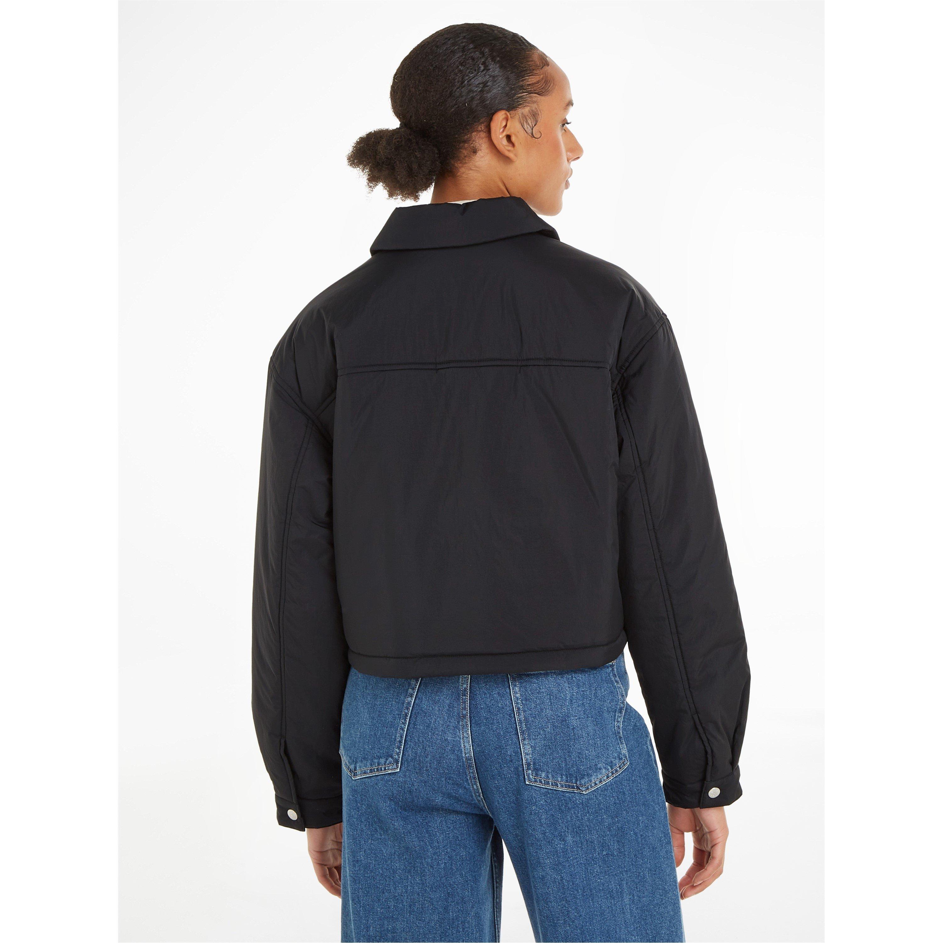 Calvin Klein Jeans CROPPED COACH JACKET Coach Jackets USC