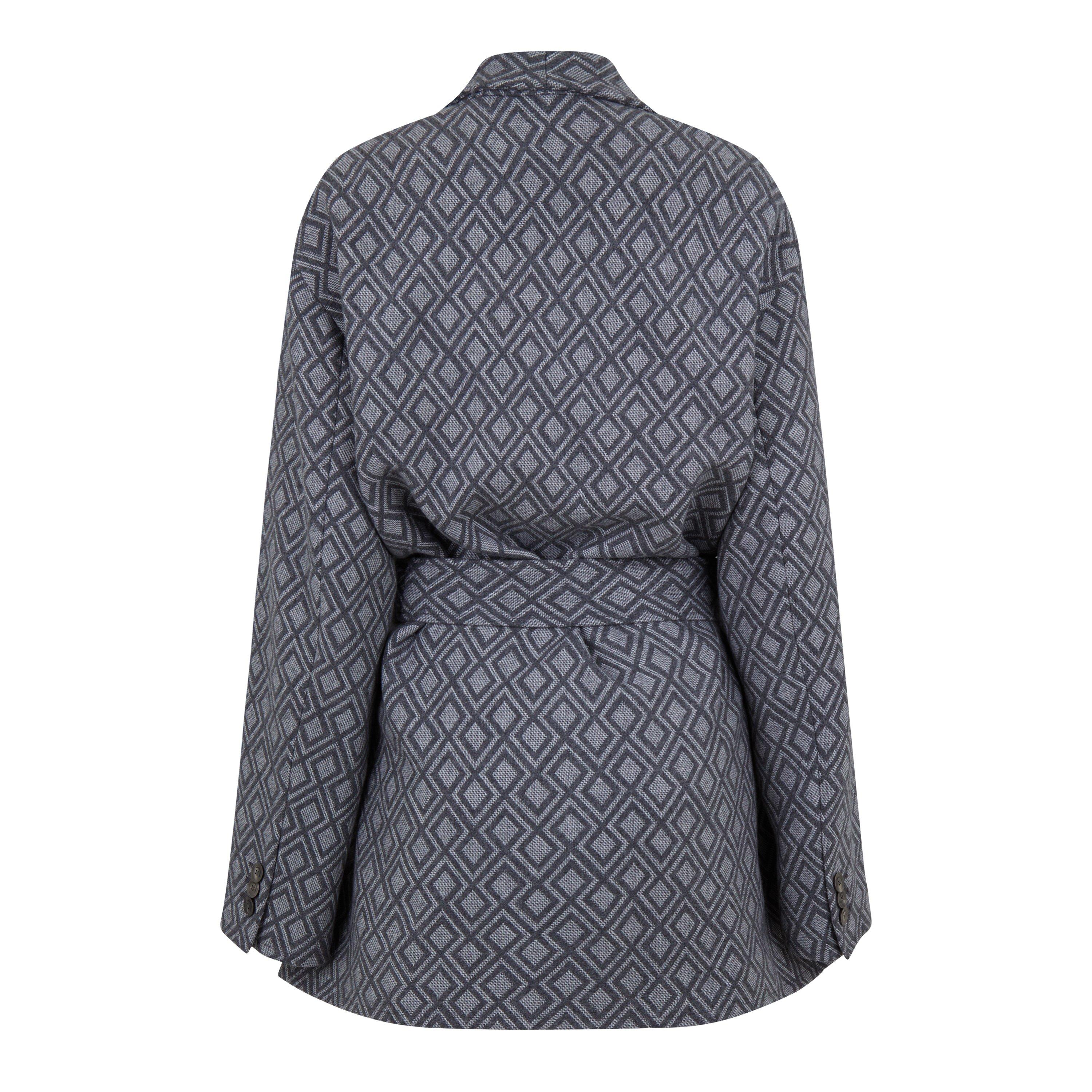 Grigio - Armani Exchange - Men's Quilted Water-Repellent Streamlined Fit Short Puffer Jacket - 2