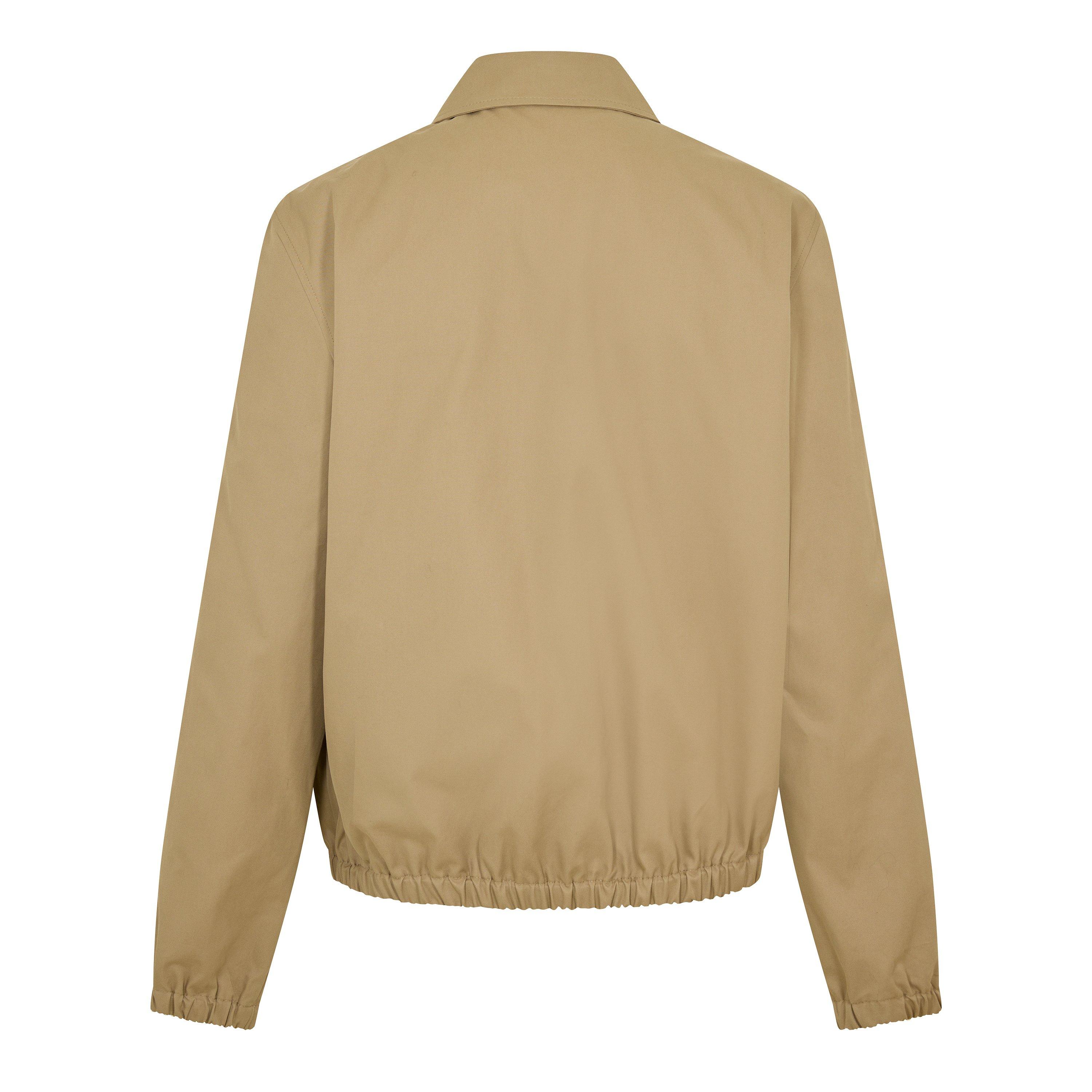 Beige - Ami Paris - Men's Embossed Harrington Jacket - 2