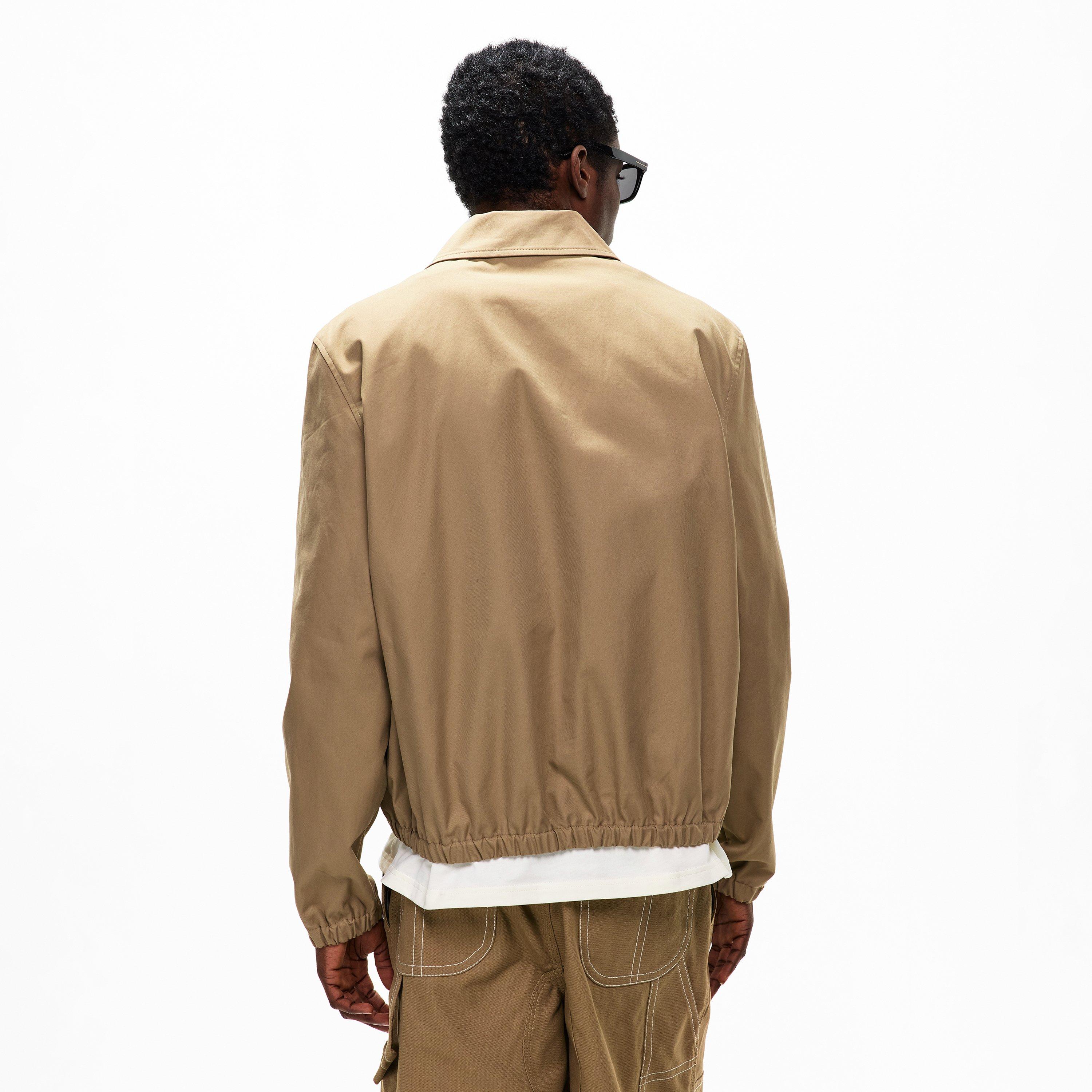 Beige - Ami Paris - Men's Embossed Harrington Jacket - 4